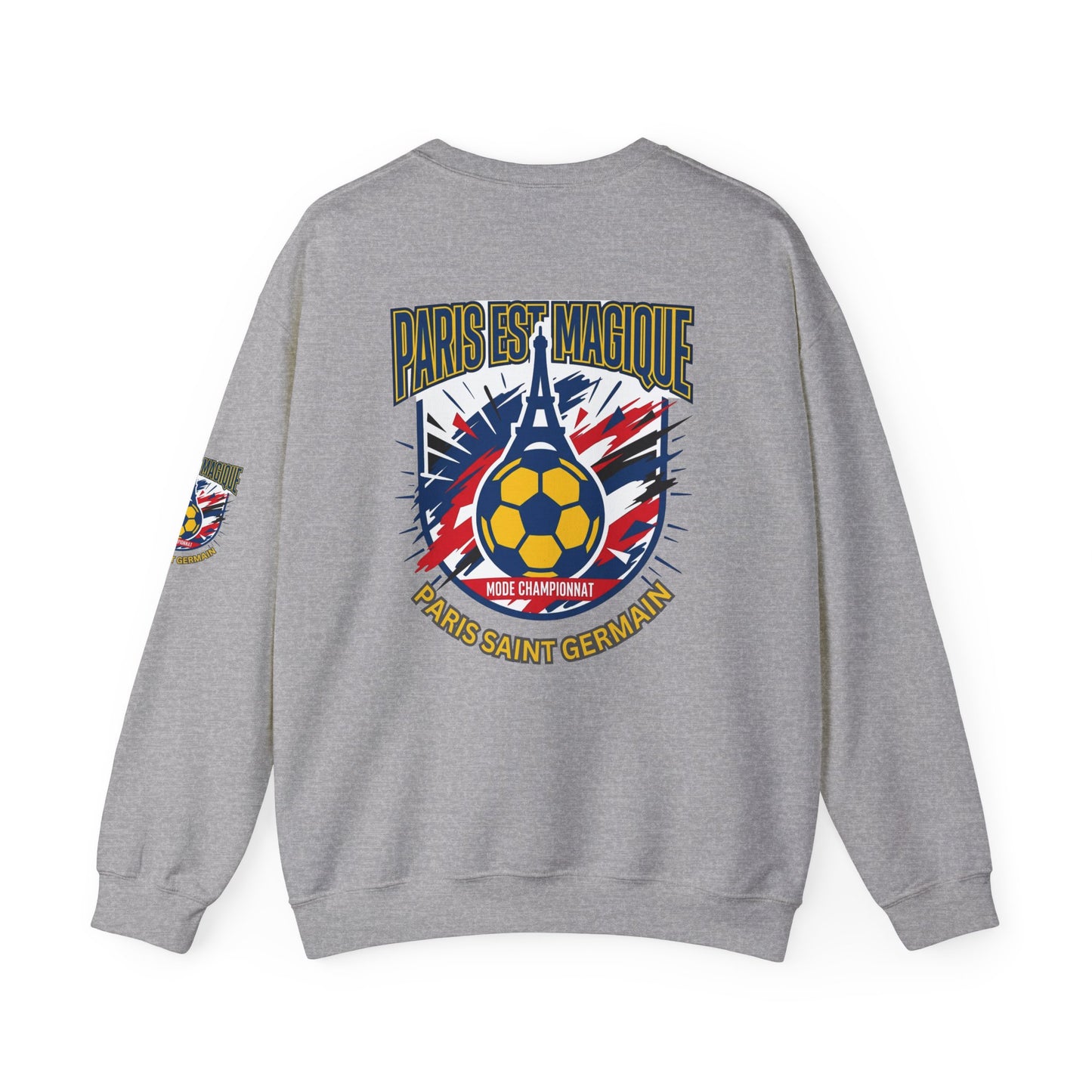 Paris Saint Germain Soccer Crest Sweatshirt | Paris Saint Germain soccer fans Sweatshirt - Trending Novelties & Gifts