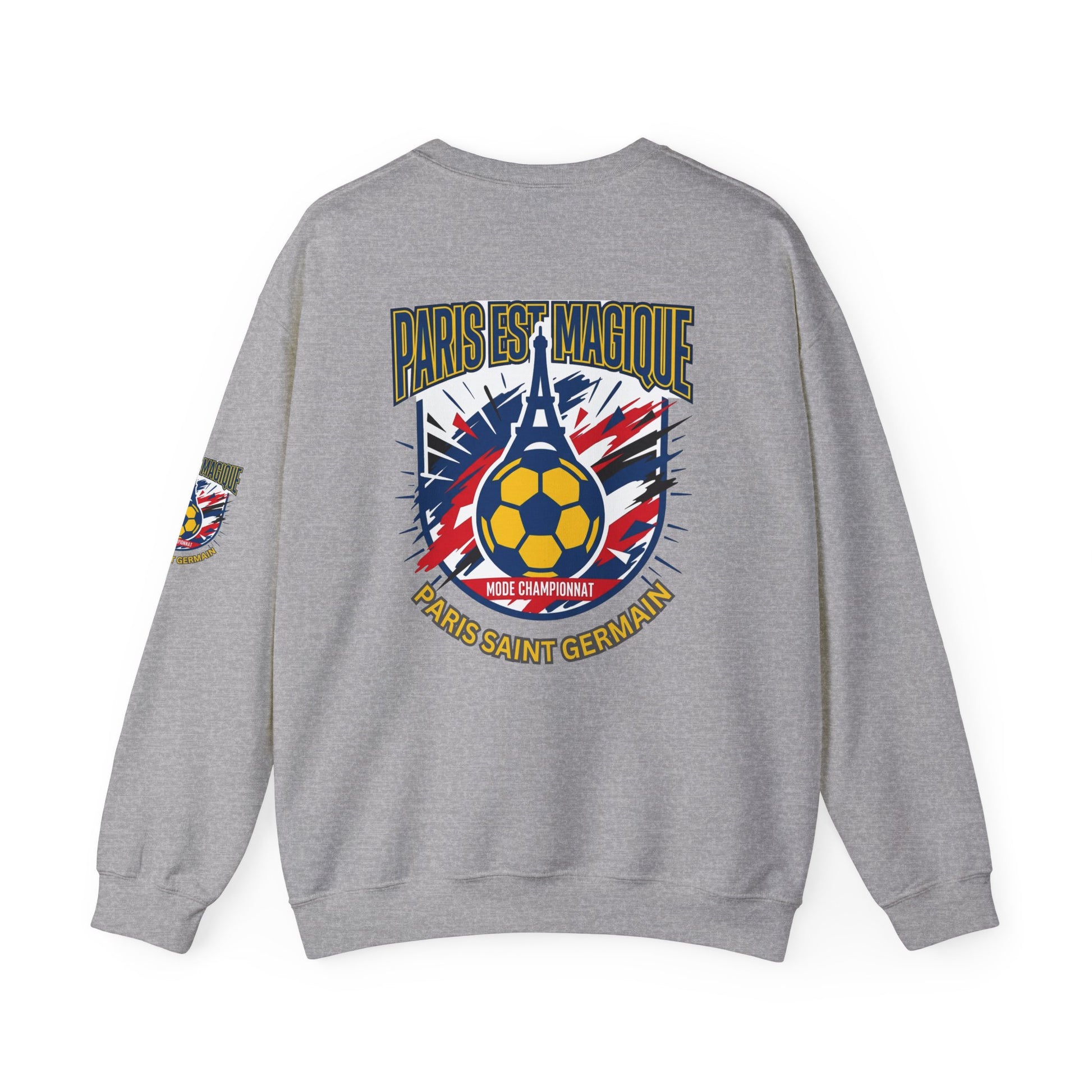 Paris Saint Germain Soccer Crest Sweatshirt | Paris Saint Germain soccer fans Sweatshirt - Trending Novelties & Gifts