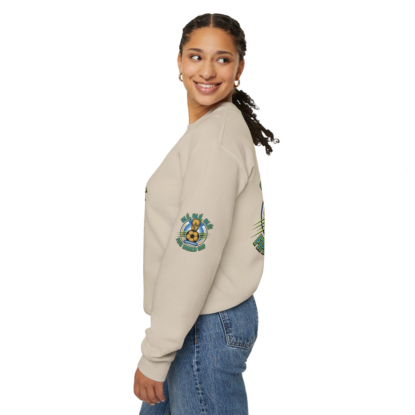 World Cup '26 Soccer Crewneck Sweatshirt — "Olé Olé Olé" Championship Design - Trending Novelties & Gifts