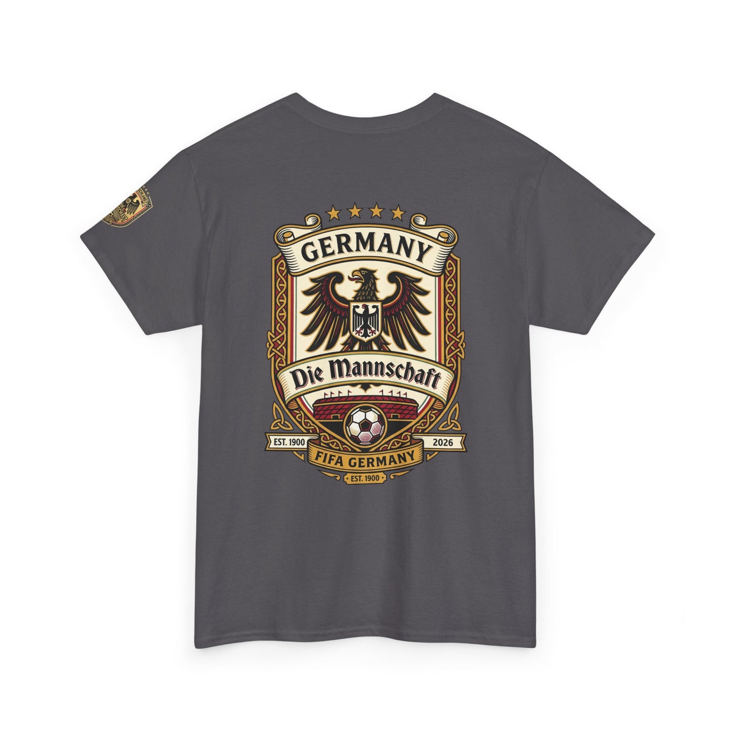 Germany Soccer Crest T-Shirt – "Die Mannschaft" Football Jersey Tee
