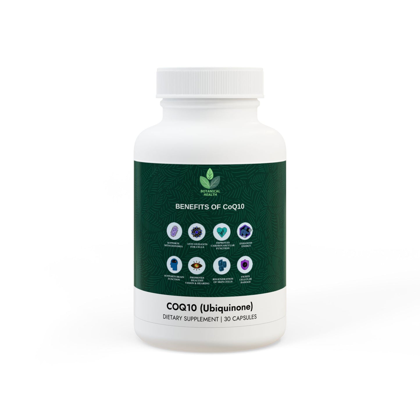 CoQ10 (Ubiquinone) Supplement (30 Capsules)