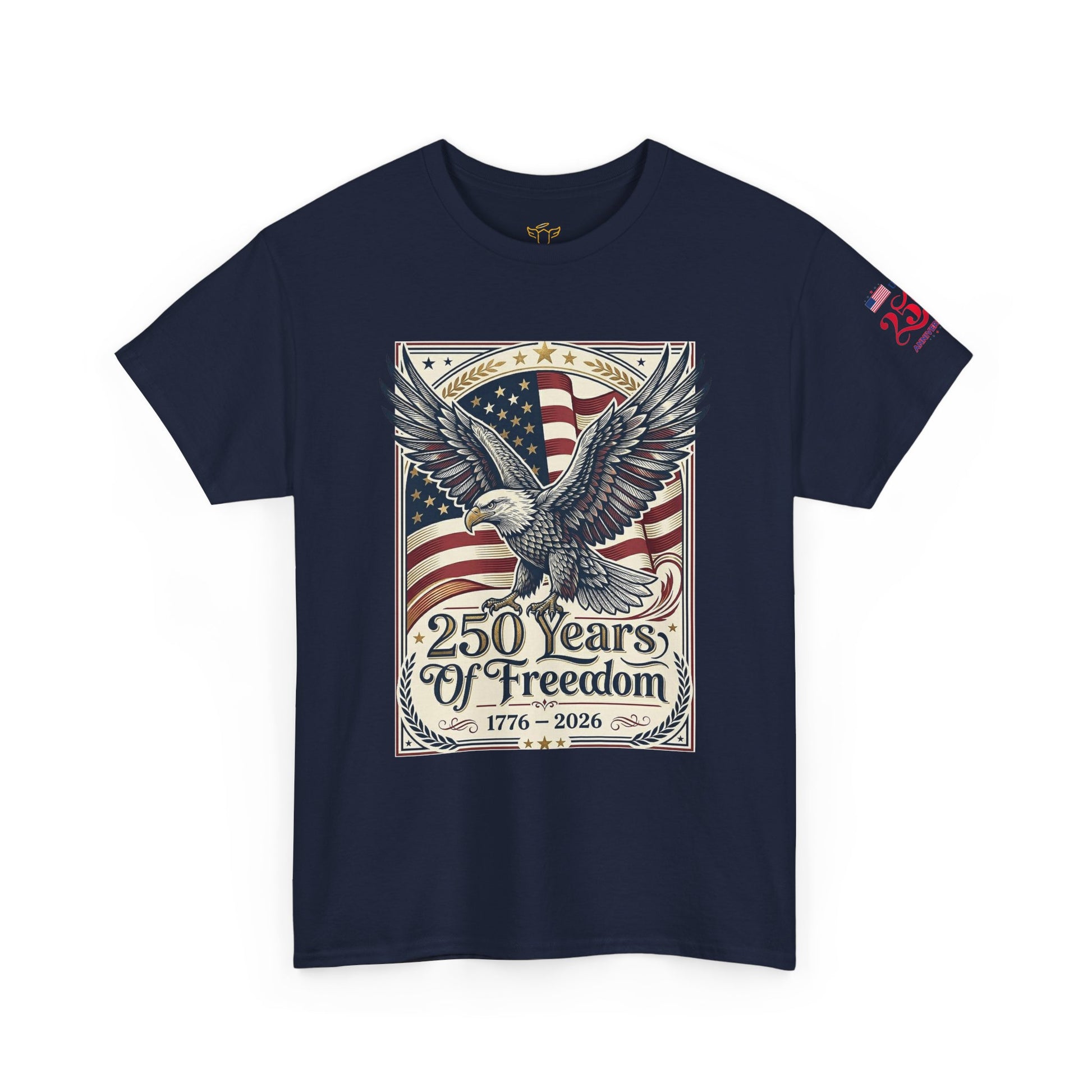 USA 250th ANNIVERSARY Eagle T-Shirt —  AMERICA'S 250 Years ANNIVERSARY of Freedom Tee - Trending Novelties & Gifts