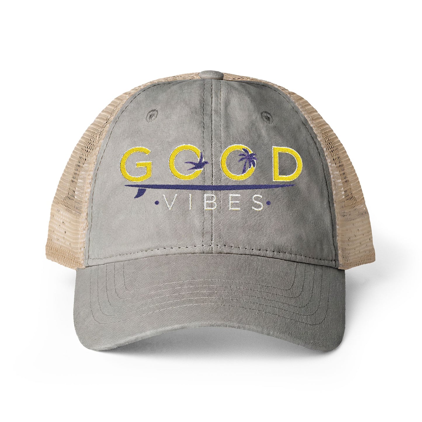 Women's Washed Mesh-Back Cap - Summer Women's Cap - Trending Novelties & Gifts