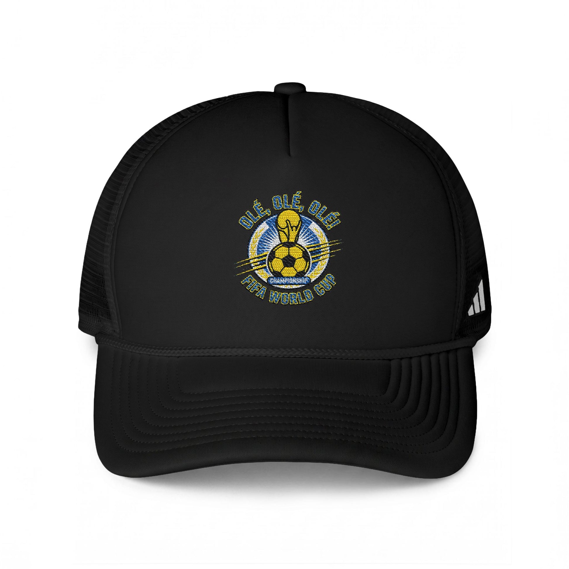 World Cup '26 Trucker Cap — Embroidered FIFA Soccer Emblem Cap - Trending Novelties & Gifts