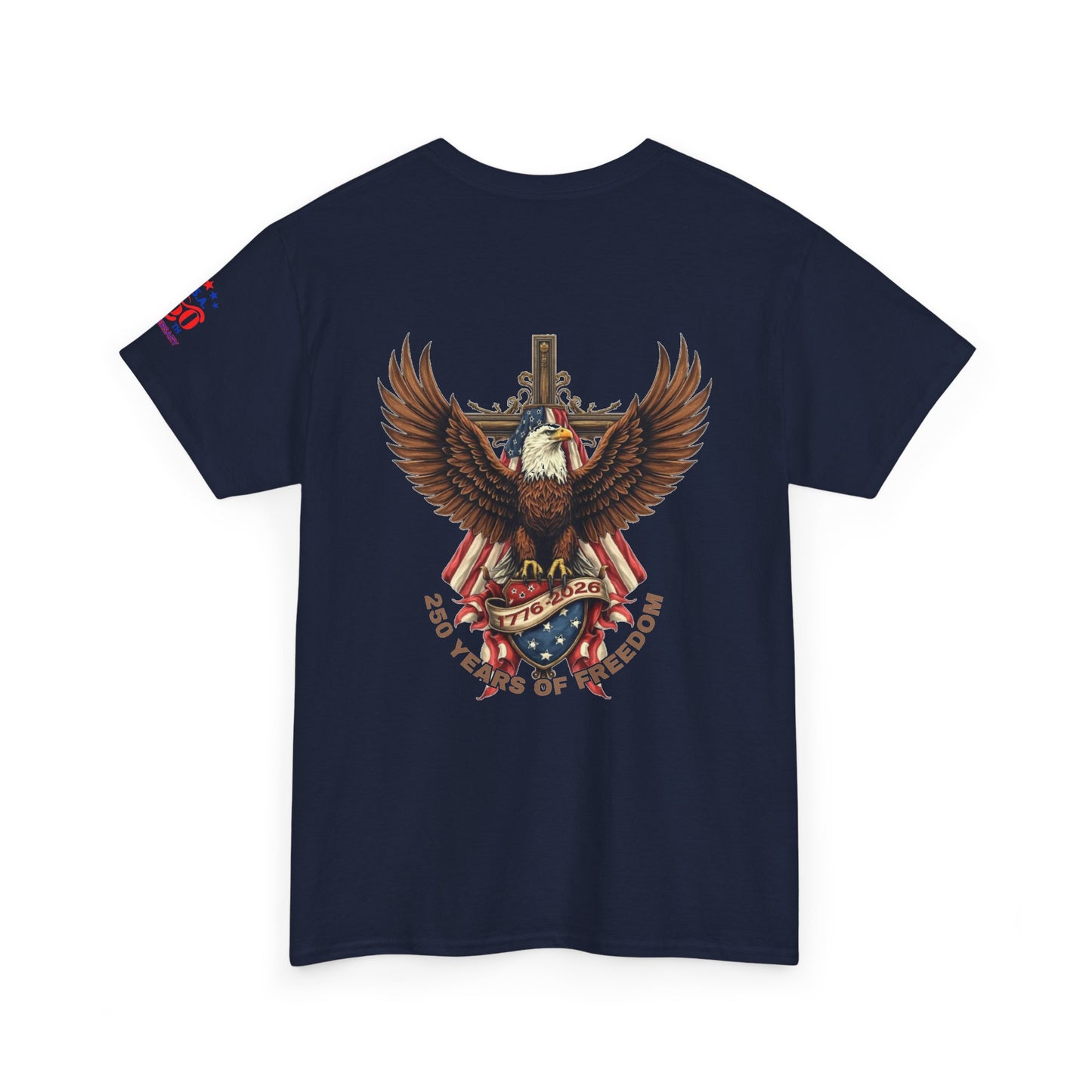 Patriotic Eagle Tee — 250 Years of Freedom Graphic T‑Shirt (USA 250th)