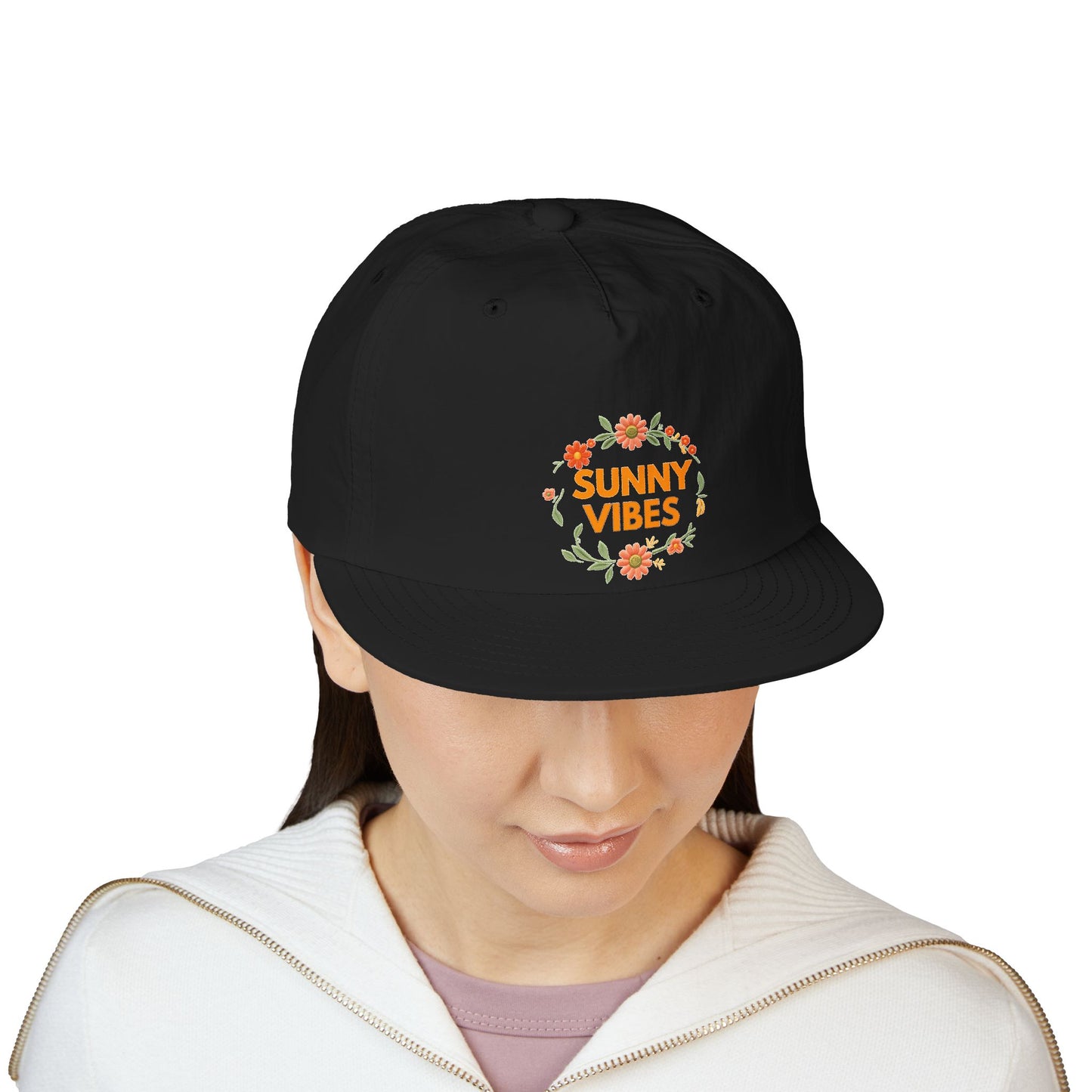 Sunny Vibes Surf Cap — Summer Floral Beach Hat - Trending Novelties & Gifts