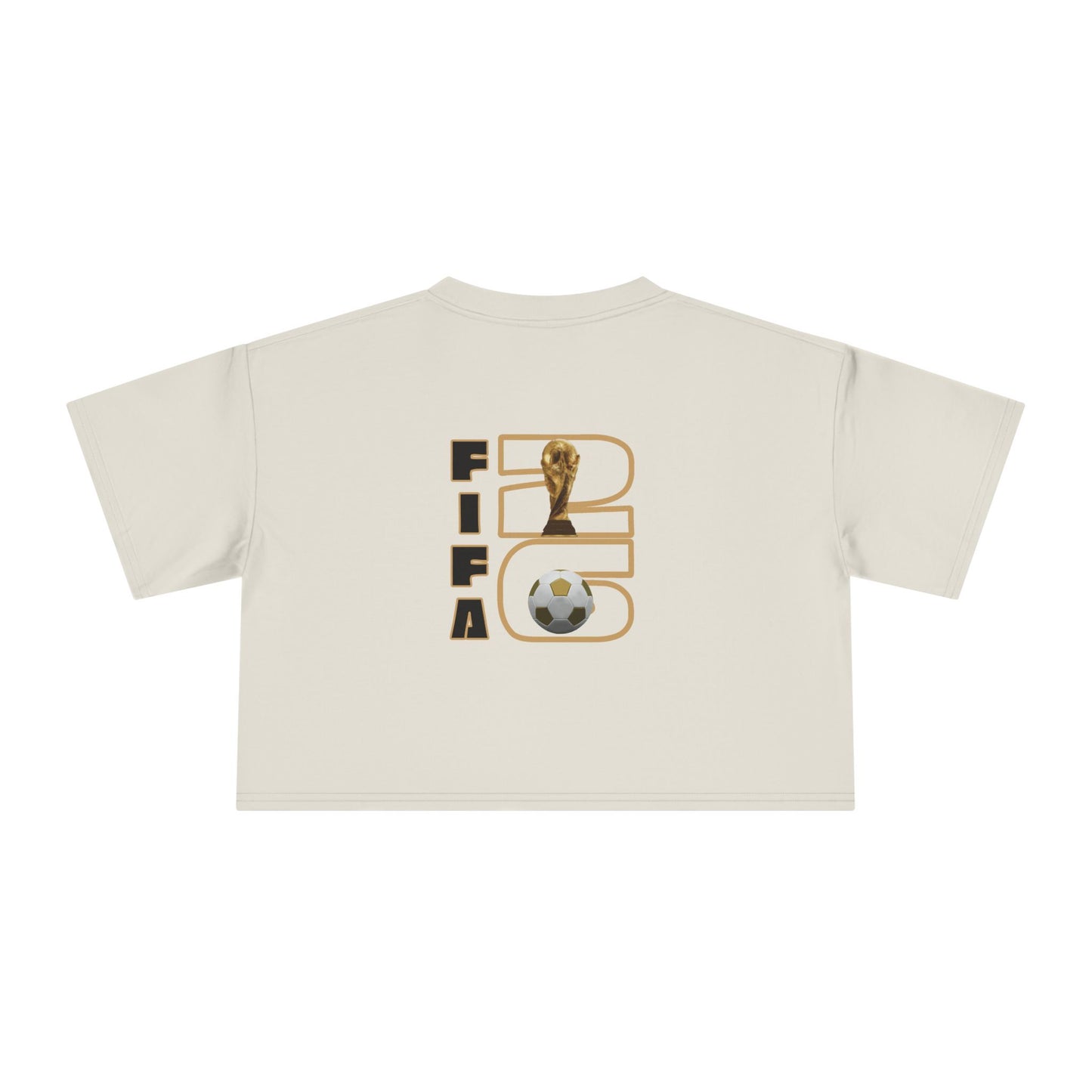 Women's Crop Tee — FIFA World Cup Soccer '26 Graphic