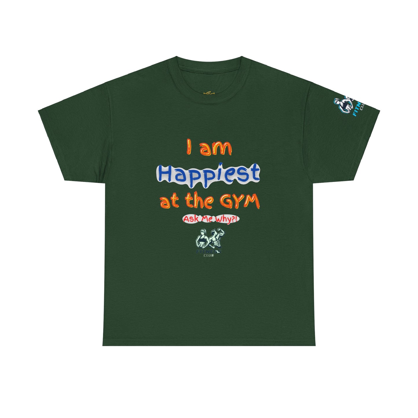 Fitness Quotes GYM Unisex Heavy Cotton Tee 11.FQT