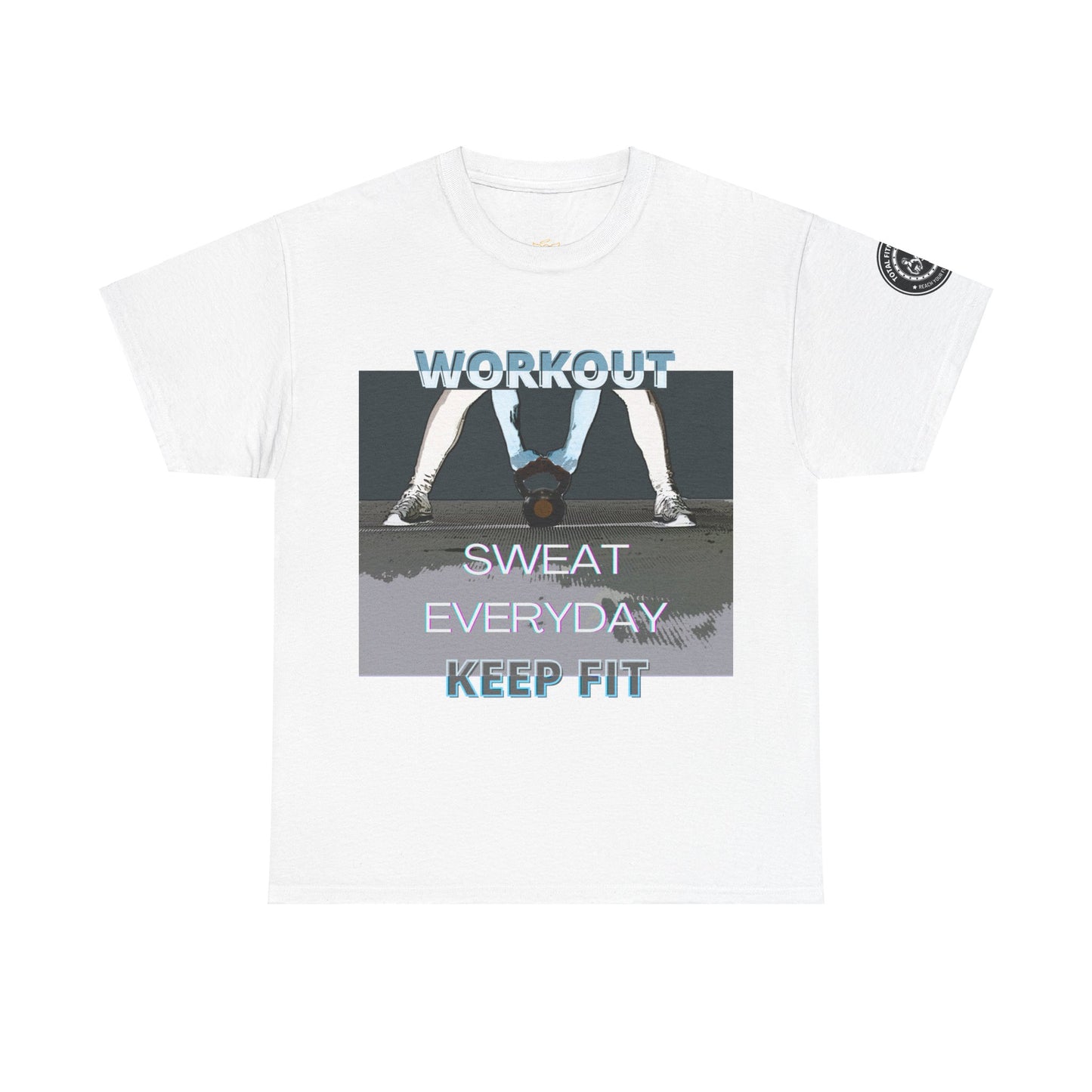 Fitness Quotes Unisex Heavy Cotton Tee. FQT