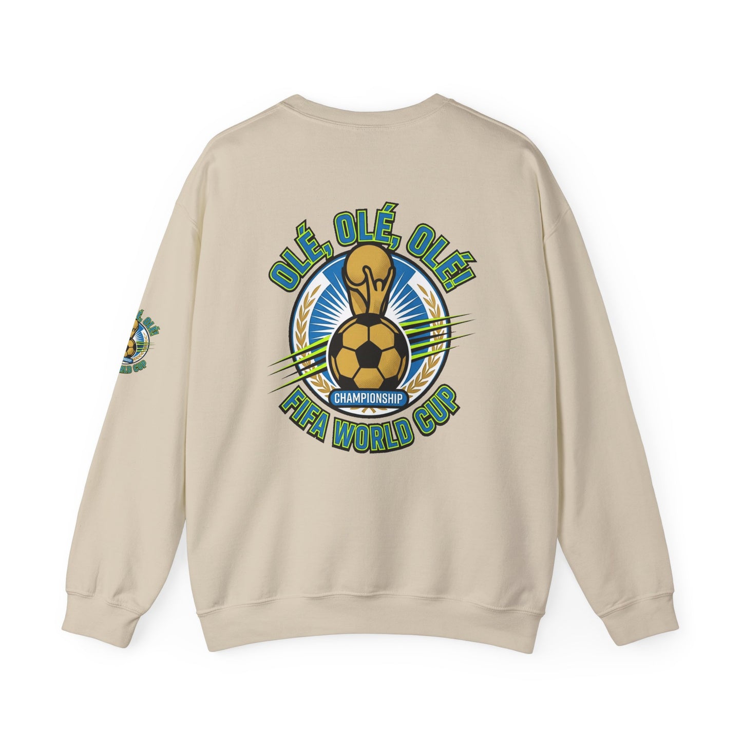 World Cup '26 Soccer Crewneck Sweatshirt — "Olé Olé Olé" Championship Design - Trending Novelties & Gifts
