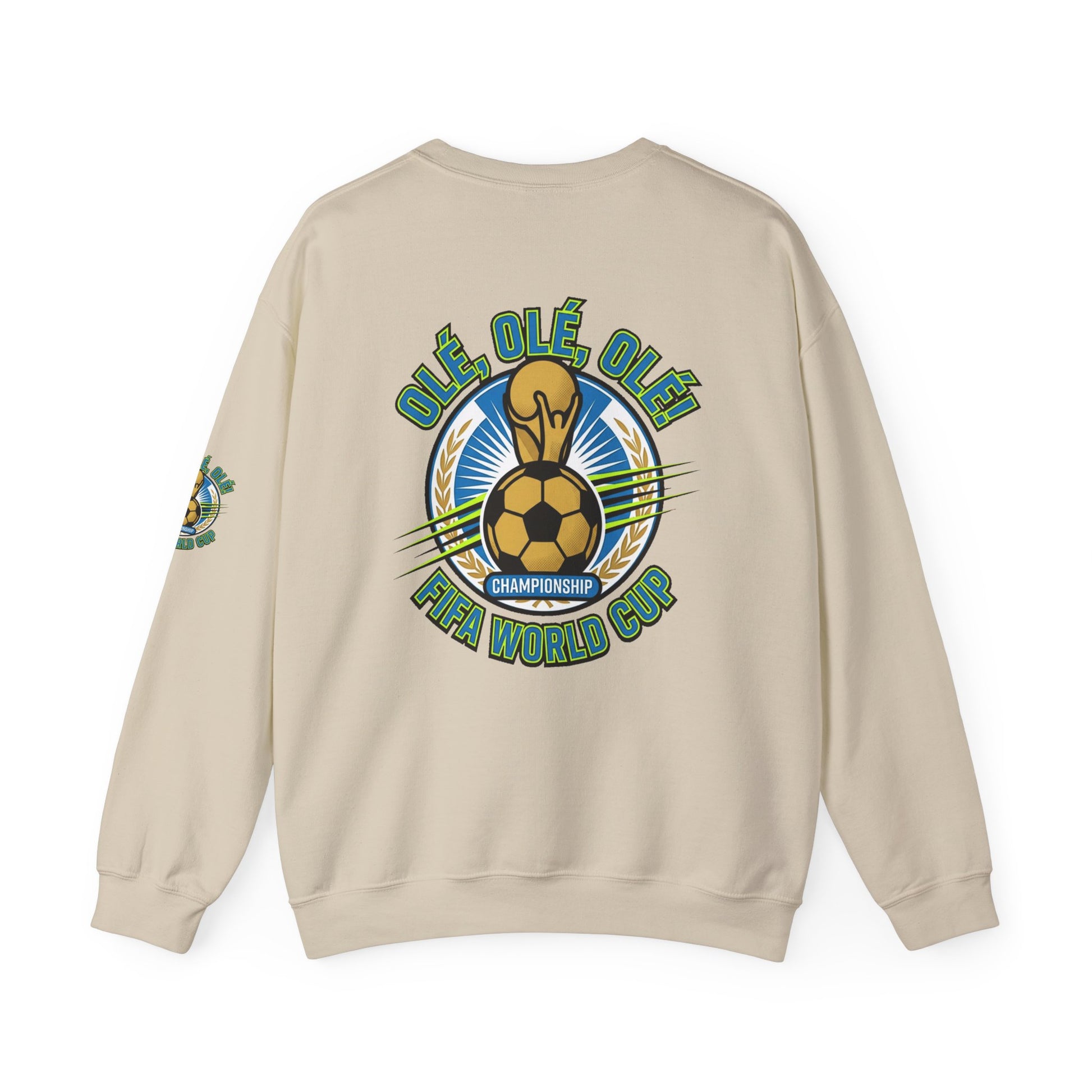 World Cup '26 Soccer Crewneck Sweatshirt — "Olé Olé Olé" Championship Design - Trending Novelties & Gifts