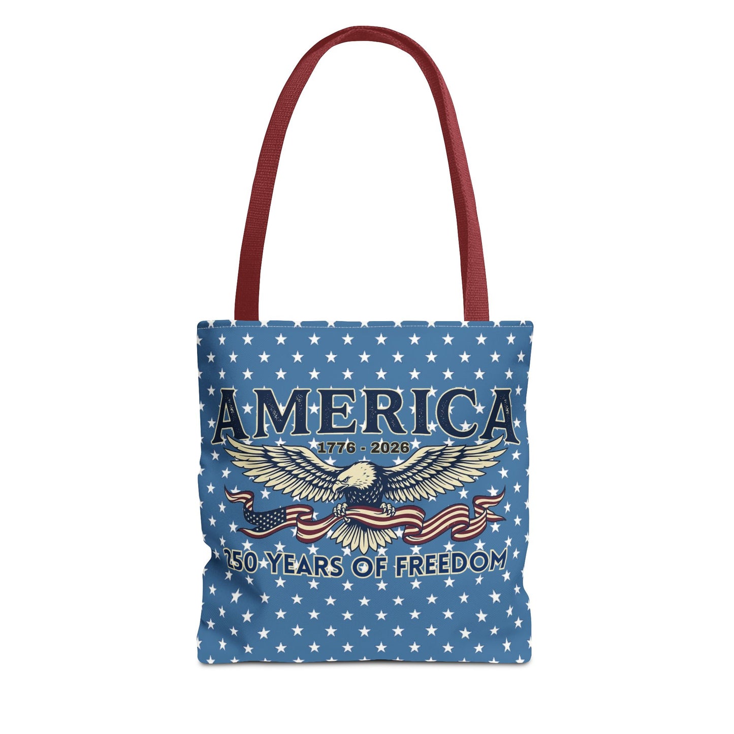 USA 250th ANNIVERSARY Patriotic Tote Bag  | America's 250 Years of Freedom" Eagle Design Tote - Trending Novelties & Gifts