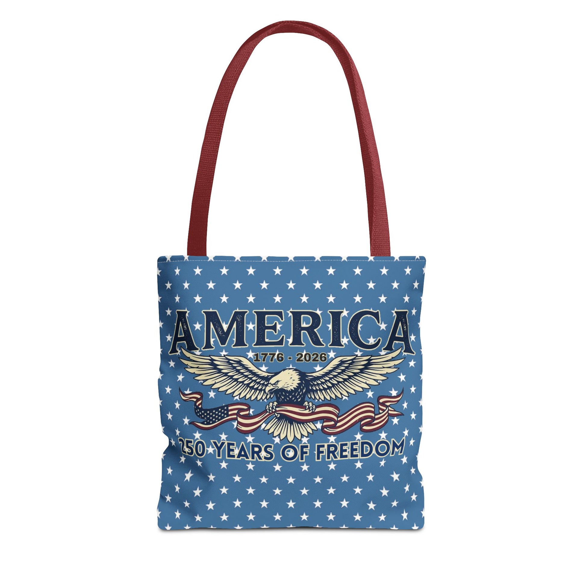 USA 250th ANNIVERSARY Patriotic Tote Bag  | America's 250 Years of Freedom" Eagle Design Tote - Trending Novelties & Gifts