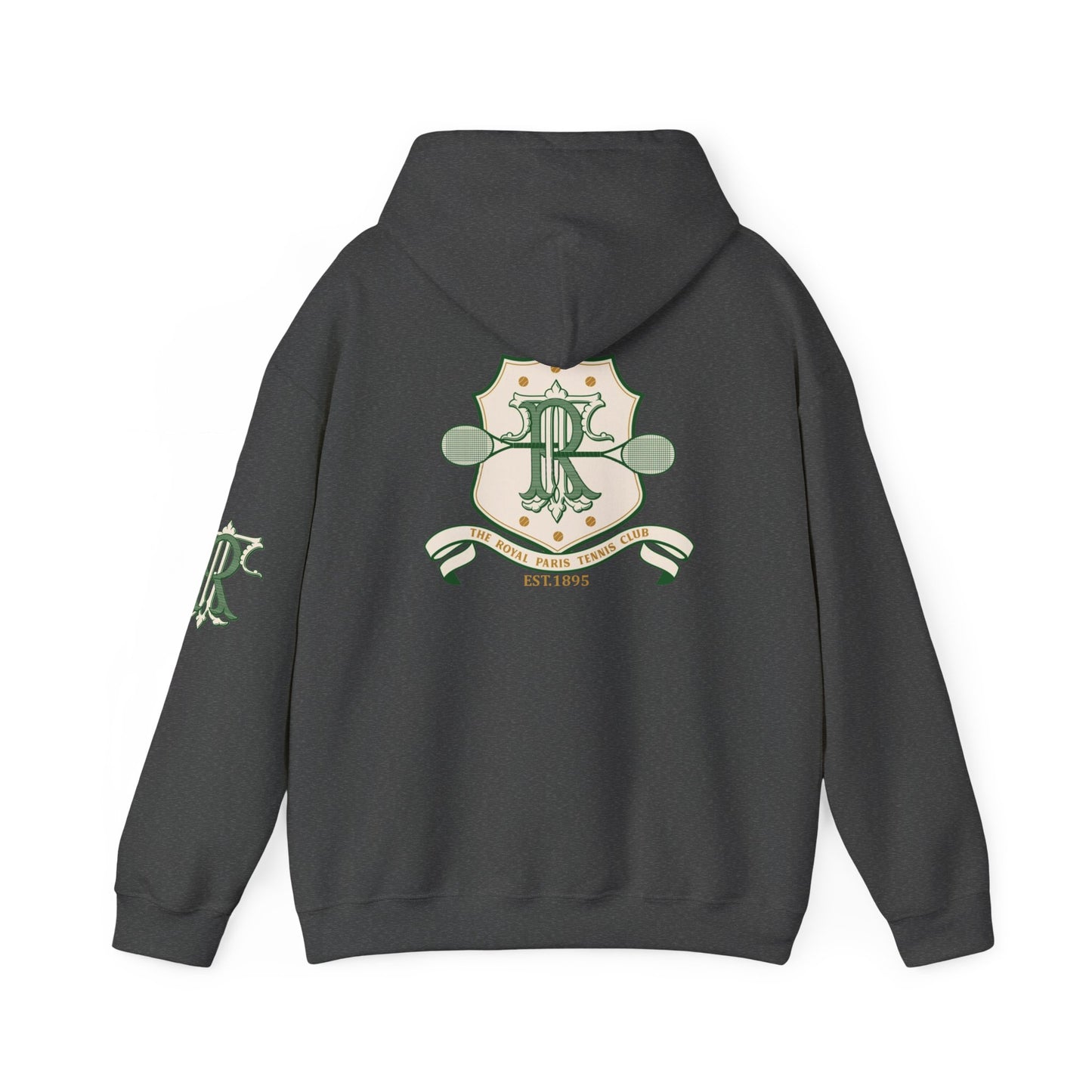 The Royal Paris Tennis Club Hoodie – Vintage Tennis  Crest Pullover