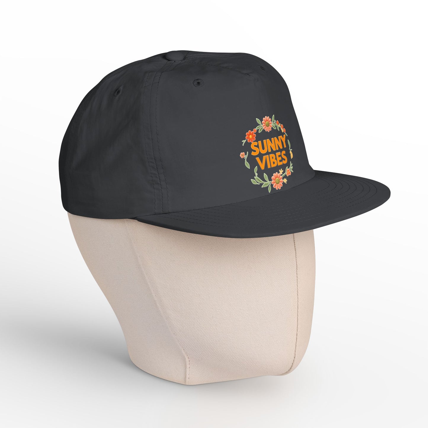 Sunny Vibes Surf Cap — Summer Floral Beach Hat - Trending Novelties & Gifts