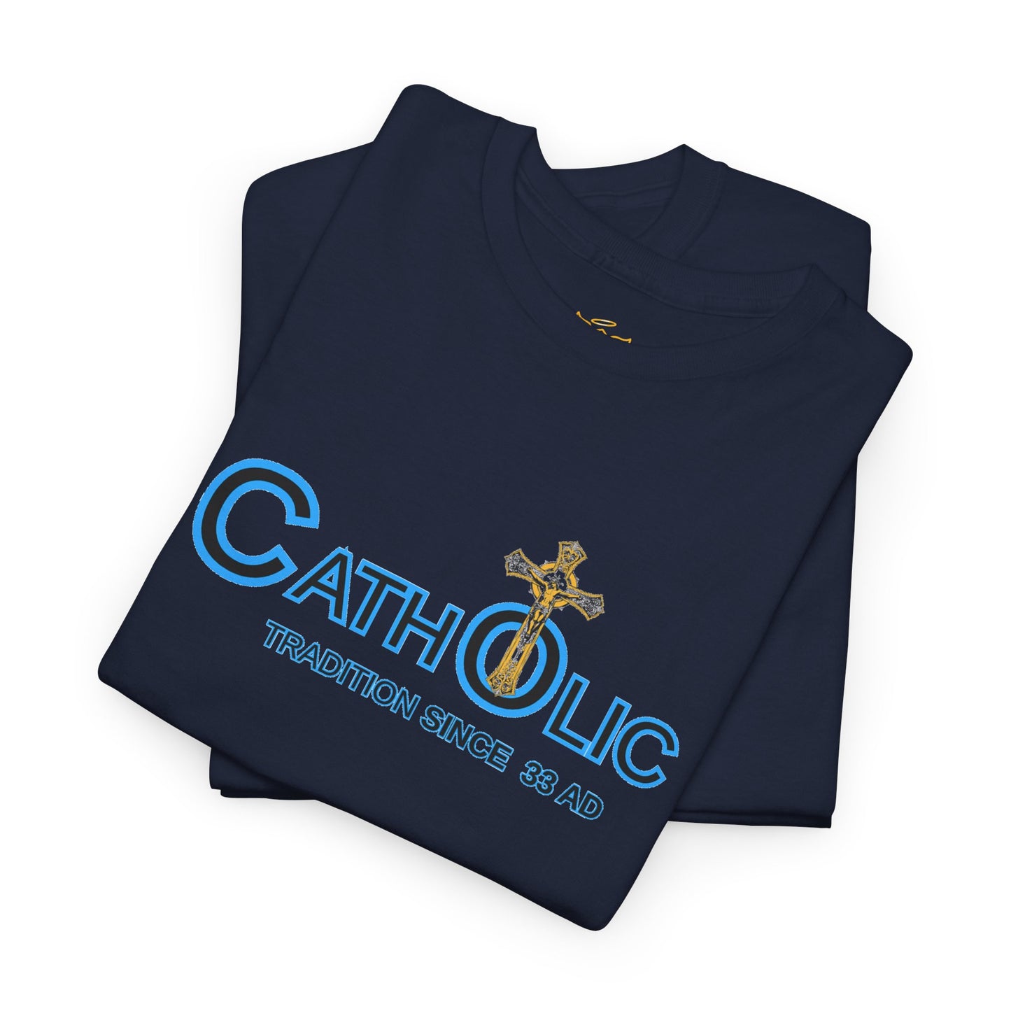 Catholic T‑Shirt "Catholic — Tradition Since 33 AD" — Christian Faith Tee (CT)