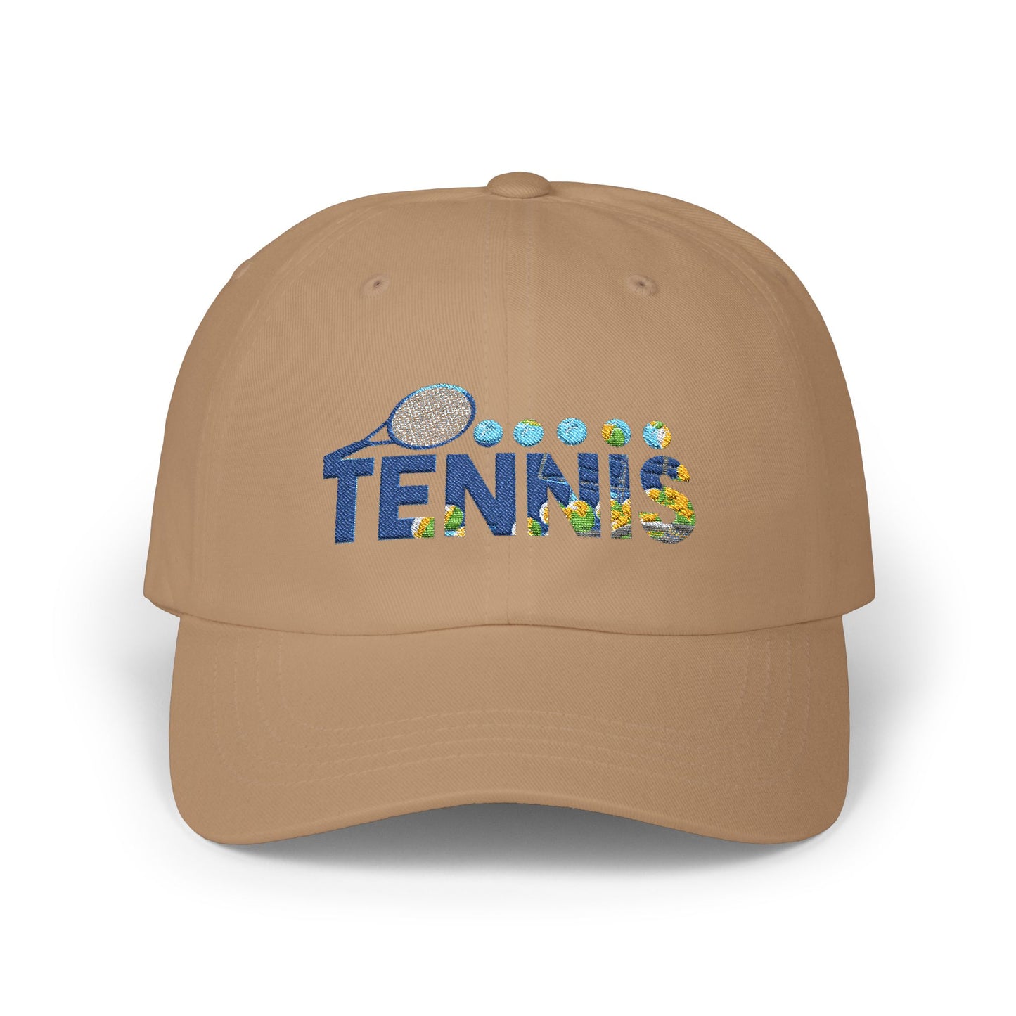 Tennis Creative Graphic Design Cap (Sky Creative1) (EM)