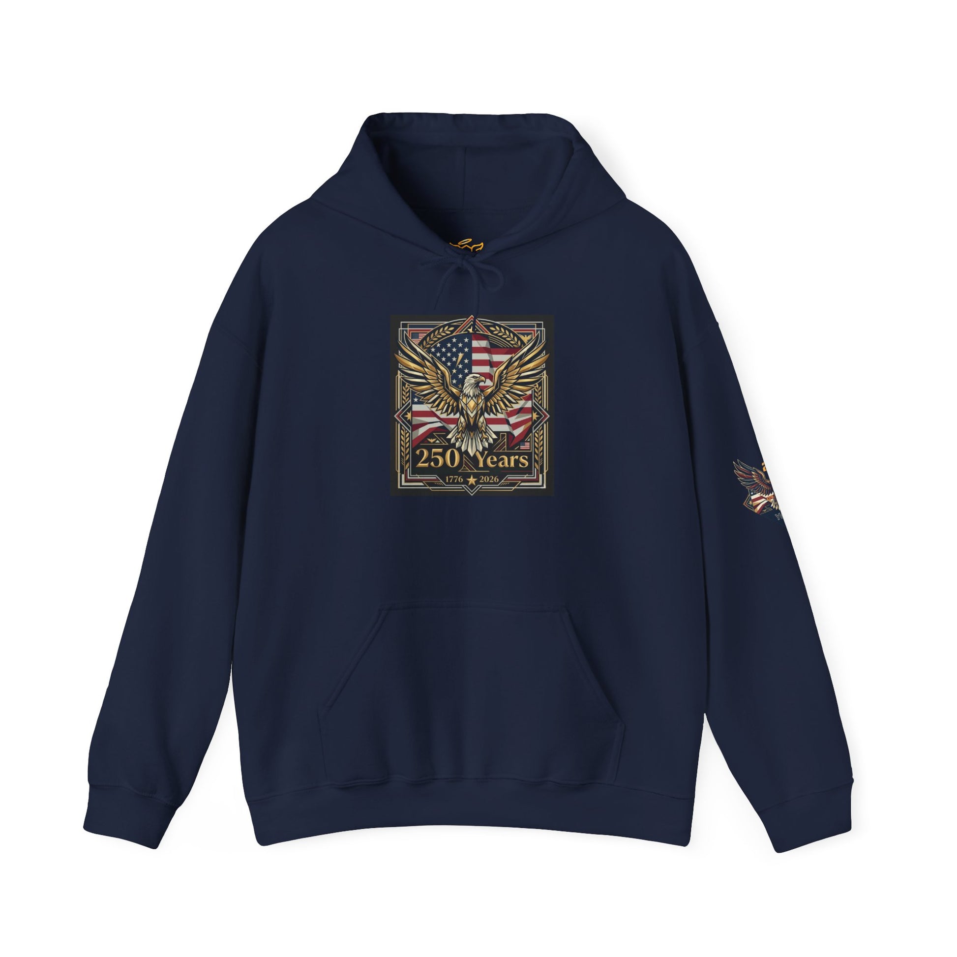America 250 Years of Freedom Hoodie — USA 250th ANNIVERSARY Patriotic Hoodie