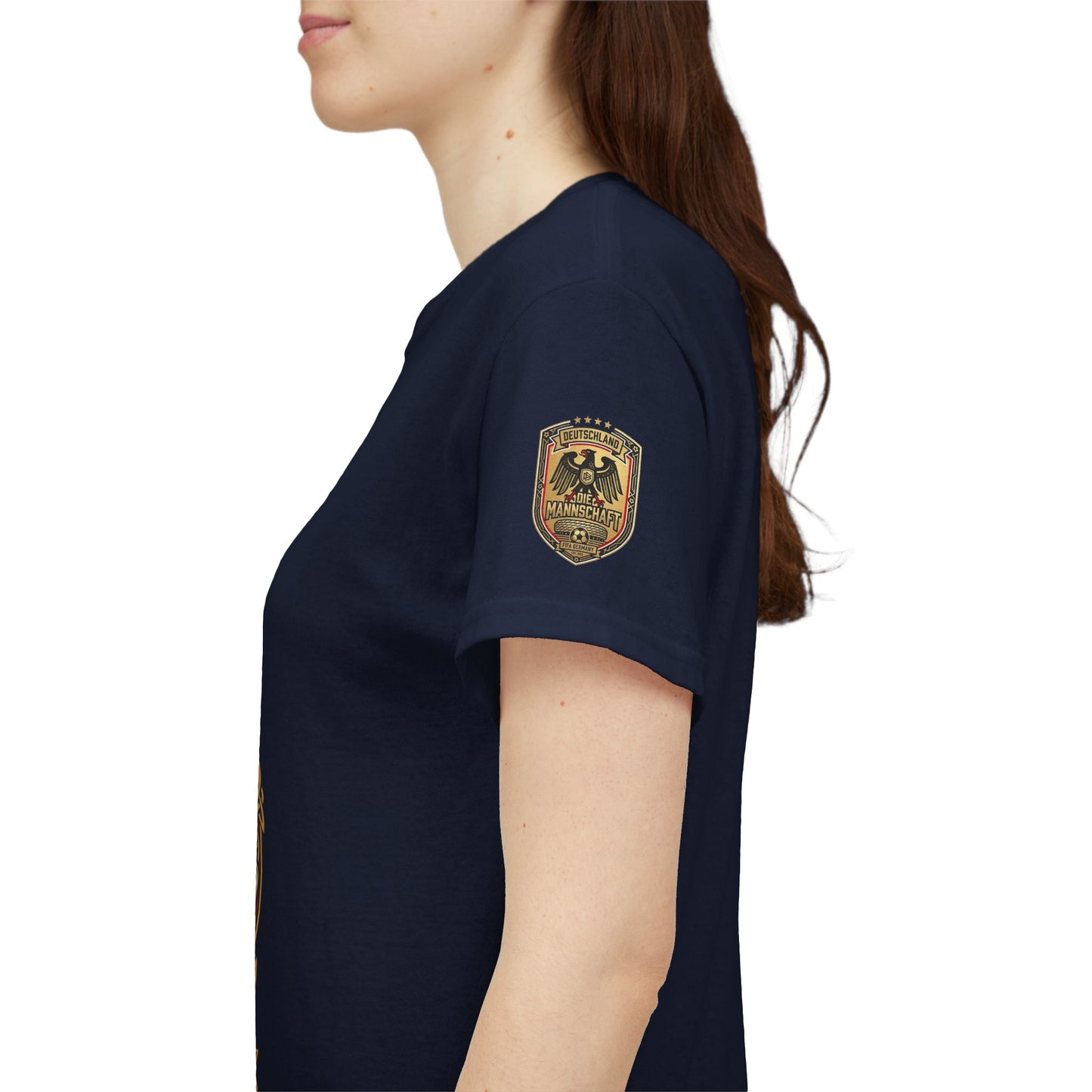 Germany Soccer Crest T-Shirt – "Die Mannschaft" Football Jersey Tee