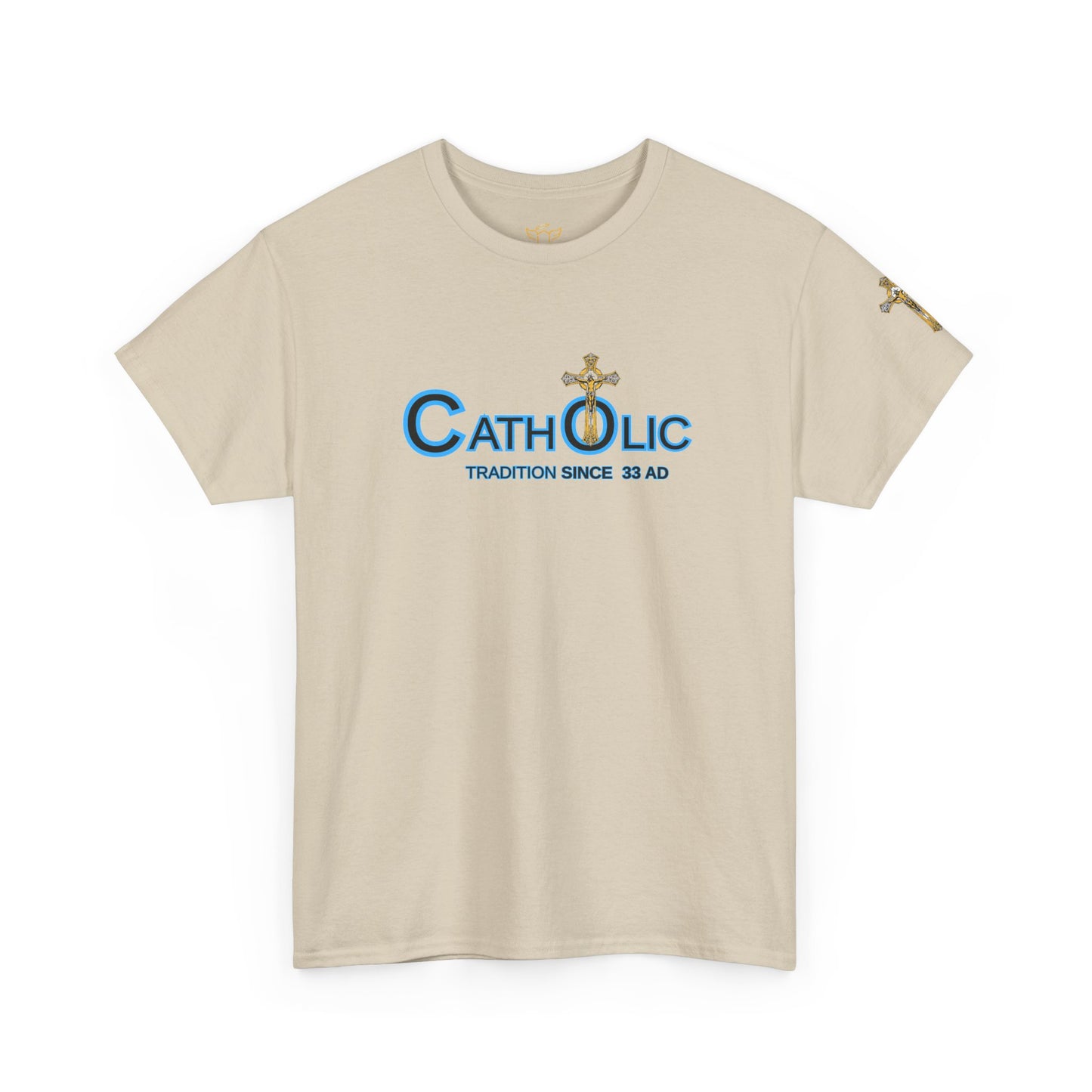 Catholic T‑Shirt "Catholic — Tradition Since 33 AD" — Christian Faith Tee (CT)