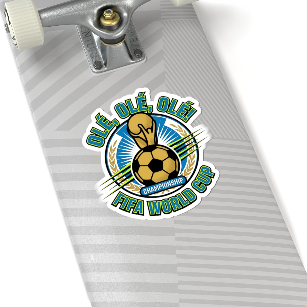 FIFA World Cup 'Olé, Olé, Olé' Soccer Championship Kiss-Cut Sticker - Trending Novelties & Gifts