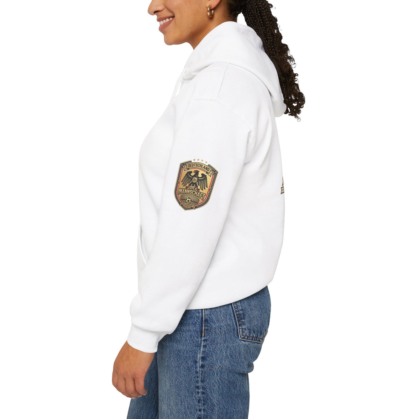 Germany Soccer Die Mannschaft Crest Hoodie – Vintage Germany Soccer Crest Pullover