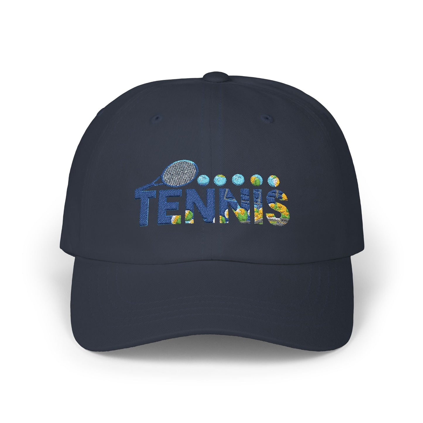 Tennis Creative Graphic Design Cap (Sky Creative1) (EM)