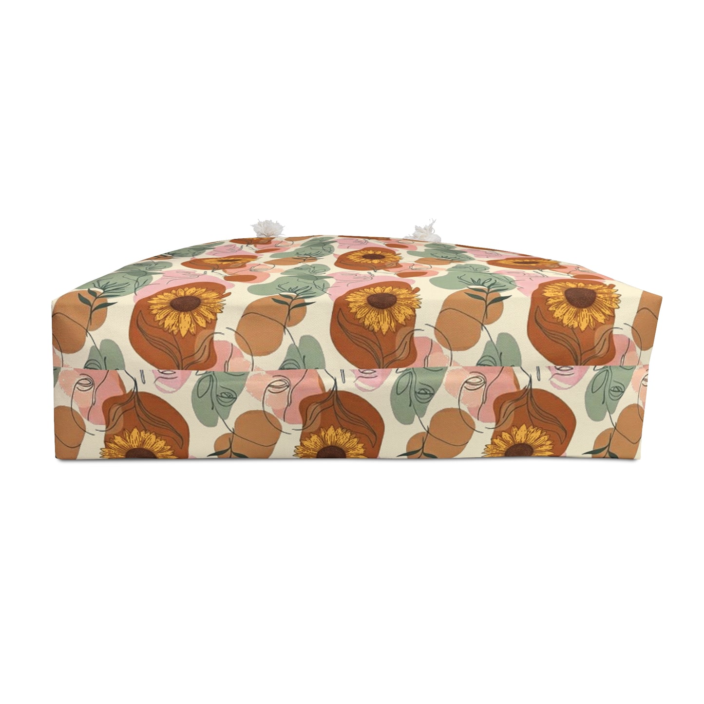 Boho Sunflower Weekender Bag – Floral Abstract Tote for Summer Travel & Beach - Trending Novelties & Gifts