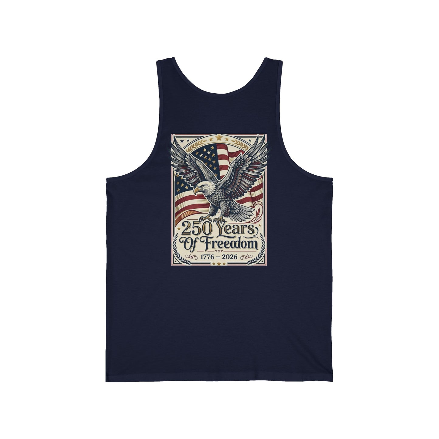 USA 250th ANNIVERSARY  Eagle Tank Top — Patriotic American 250 Years of Freedom Tank Top - Trending Novelties & Gifts