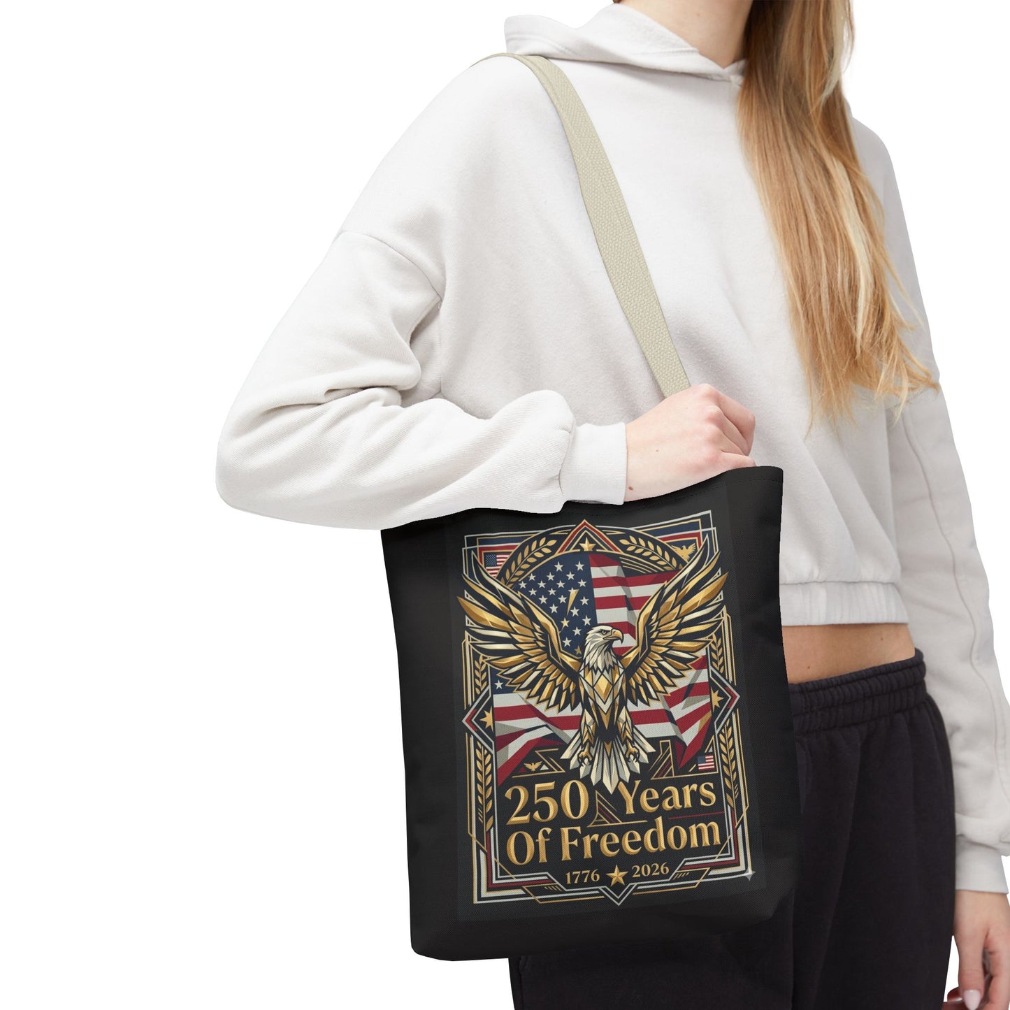 USA 250th ANNIVERSARY Tote Bag -  America 250 years of Freedom Tote