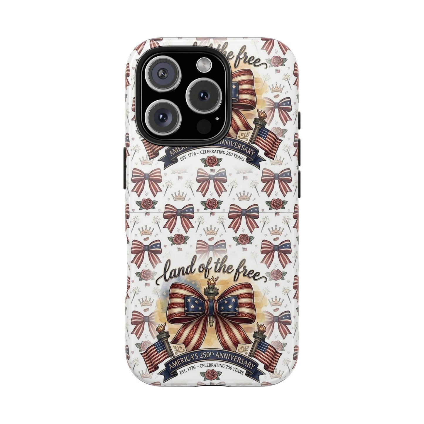 Patriotic 4th July Tough Phone Case — USA 250th ANNIVERSARY Tough Phone Case - Trending Novelties & Gifts