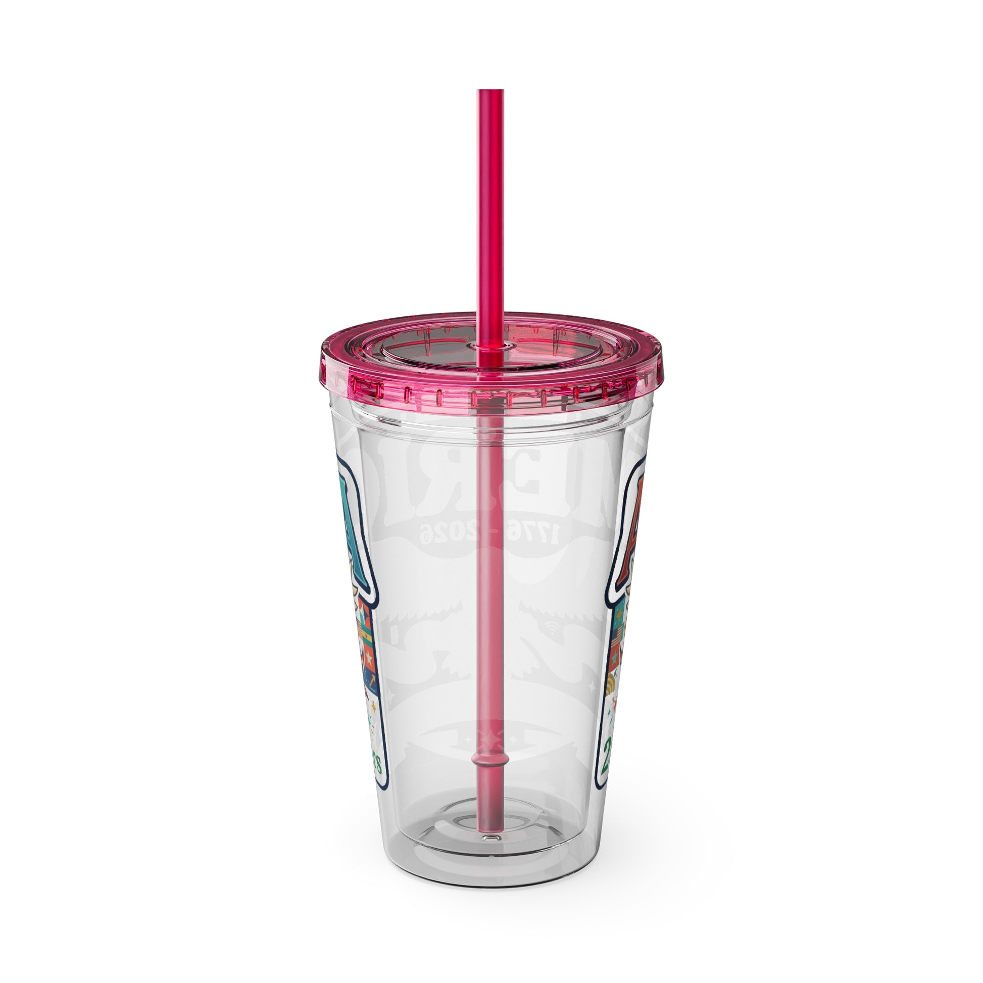 America 250 Years Eagle Tumbler with Straw |  USA 250th ANNIVERSARY Commemorative Drink Cup - Trending Novelties & Gifts