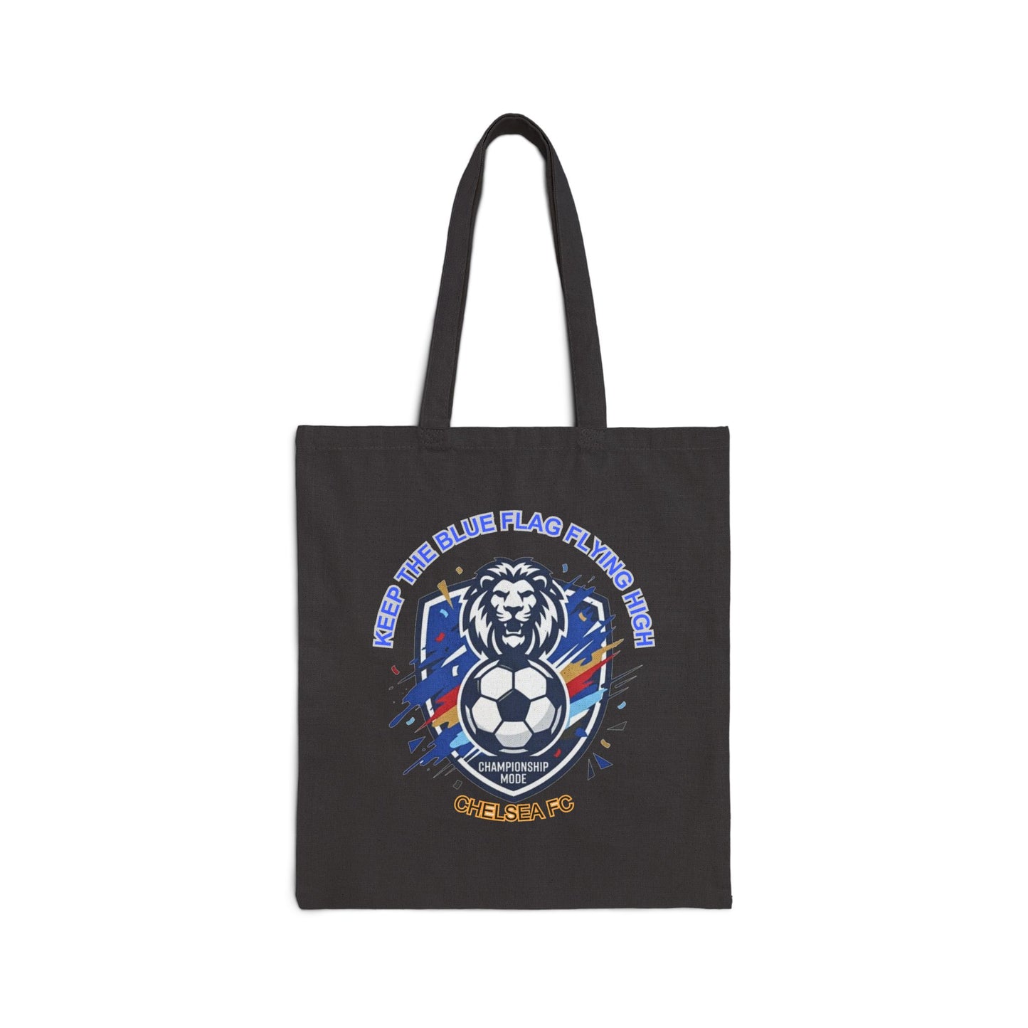 Keep the Blue Flag Flying High Tote | Chelsea Soccer Fan Pride Tote Bag, Retro Supporters - Trending Novelties & Gifts
