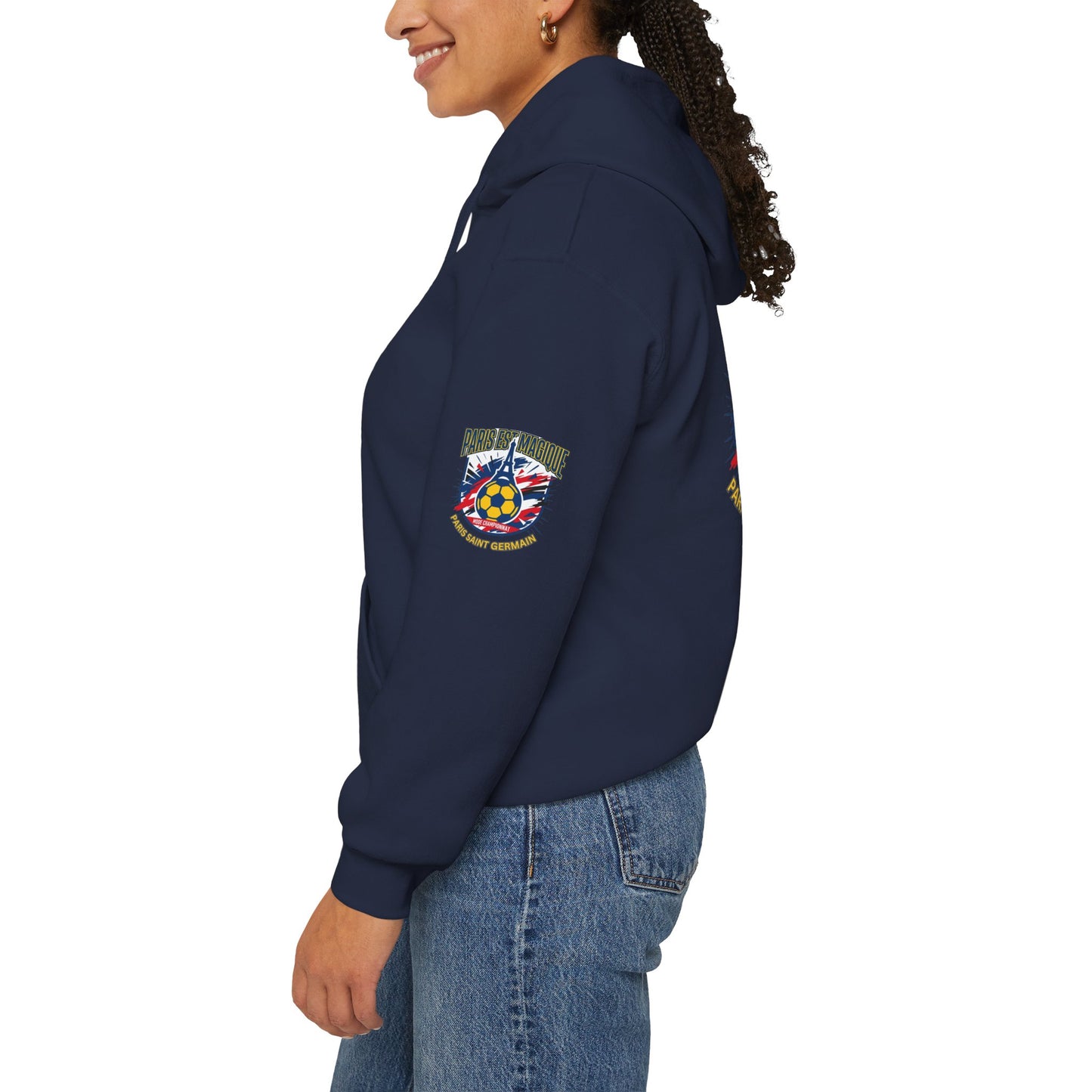 Paris Saint Germain Soccer Crest Hoodie | Paris Saint Germain Soccer Fans Hoodie