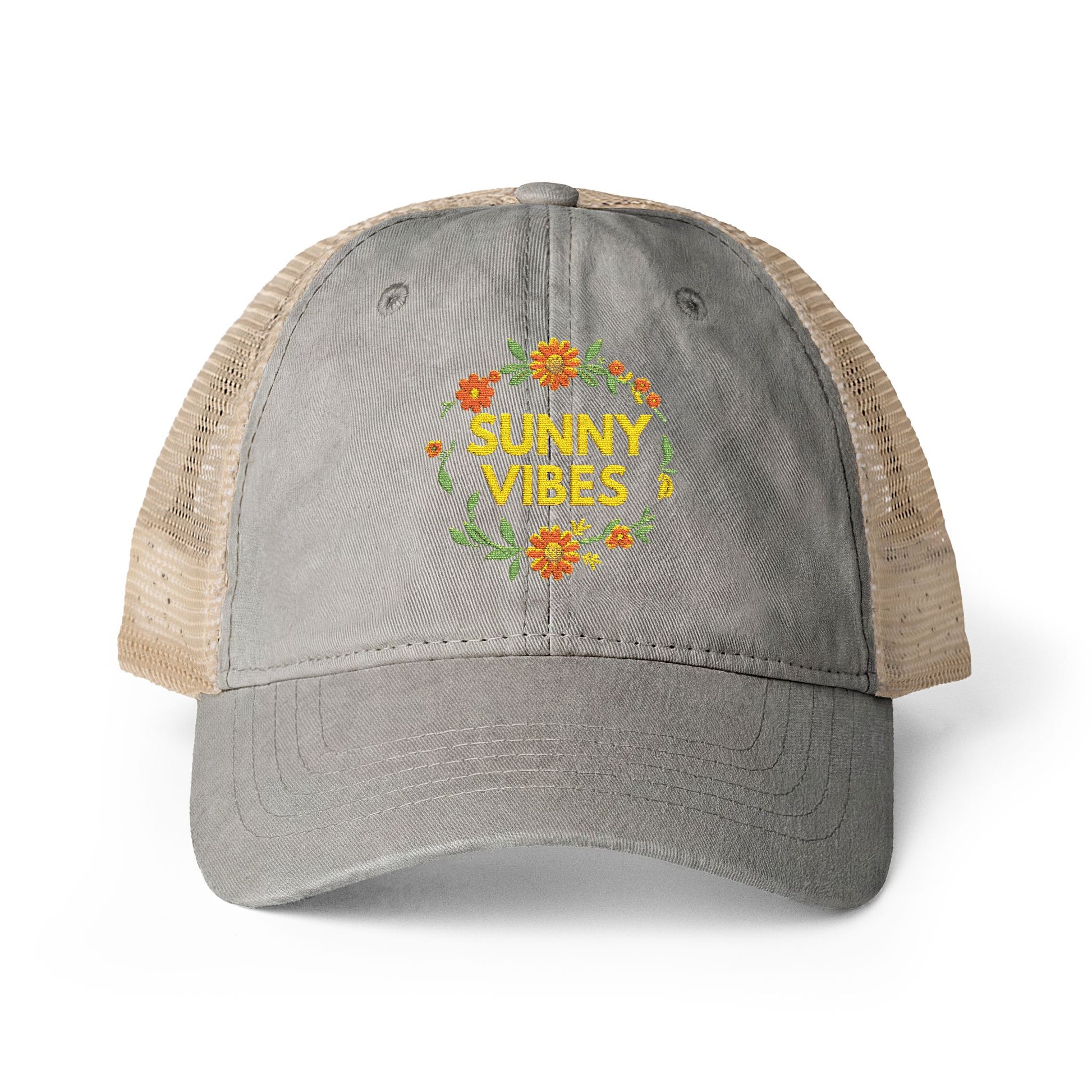 Summer Fun Women's Washed Mesh-Back Cap - Trending Novelties & Gifts