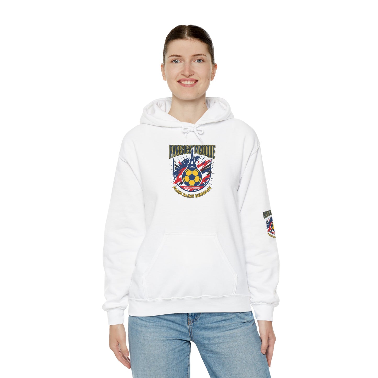 Paris Saint Germain Soccer Crest Hoodie | Paris Saint Germain Soccer Fans Hoodie