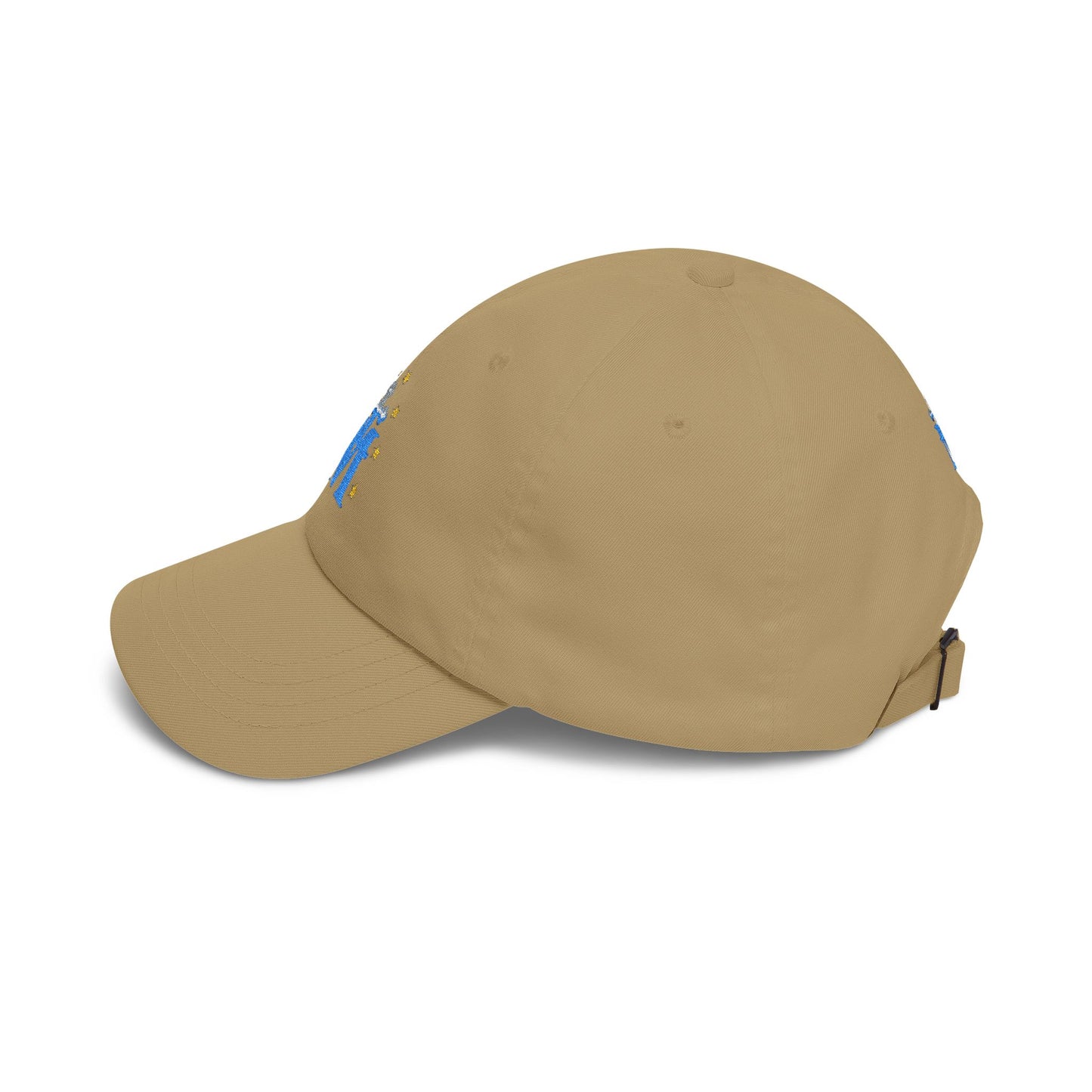 Marian 'M' Embroidered Cap — Blue Marian Monogram Cap (EM)