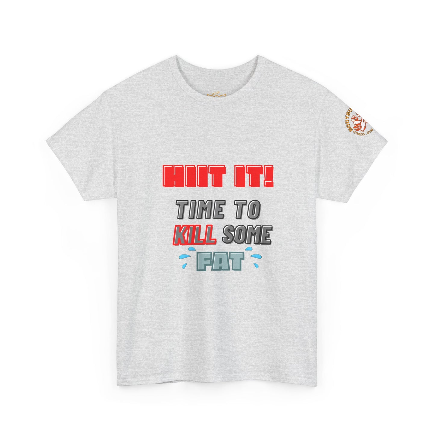 Fitness Quotes Unisex Cotton Tee for HIIT enthusiasts. FQT