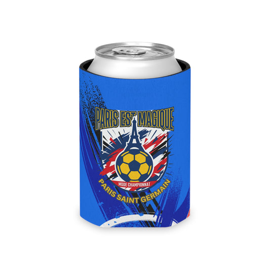 PSG Soccer Can Cooler — Paris Saint Germain Soccer Fans Koozie - Trending Novelties & Gifts