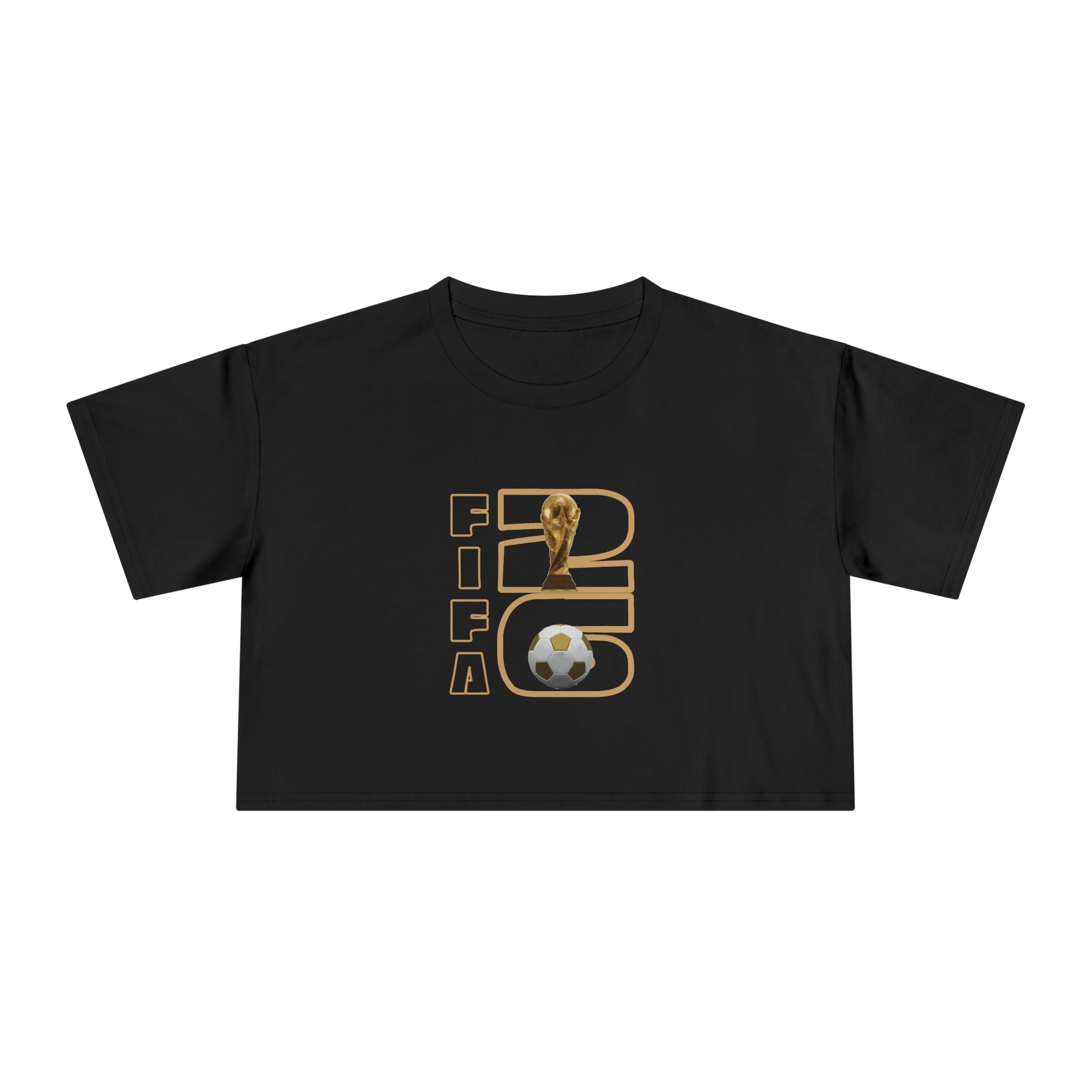Women's Crop Tee — FIFA World Cup Soccer '26 Graphic - Trending Novelties & Gifts
