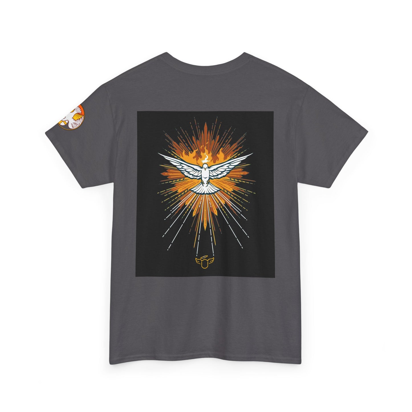 Holy Spirit Dove T-Shirt — Radiant Catholic Faith Graphic Tee (CT)