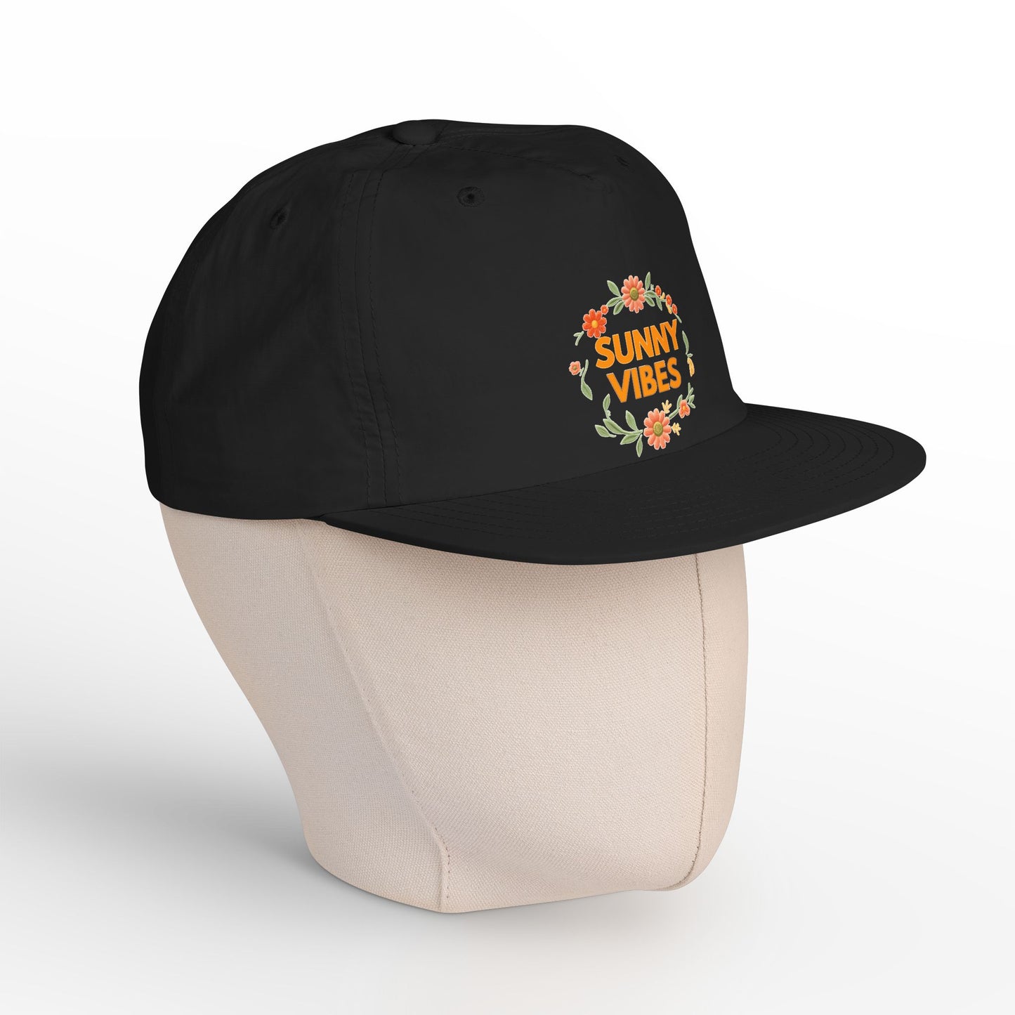 Sunny Vibes Surf Cap — Summer Floral Beach Hat - Trending Novelties & Gifts