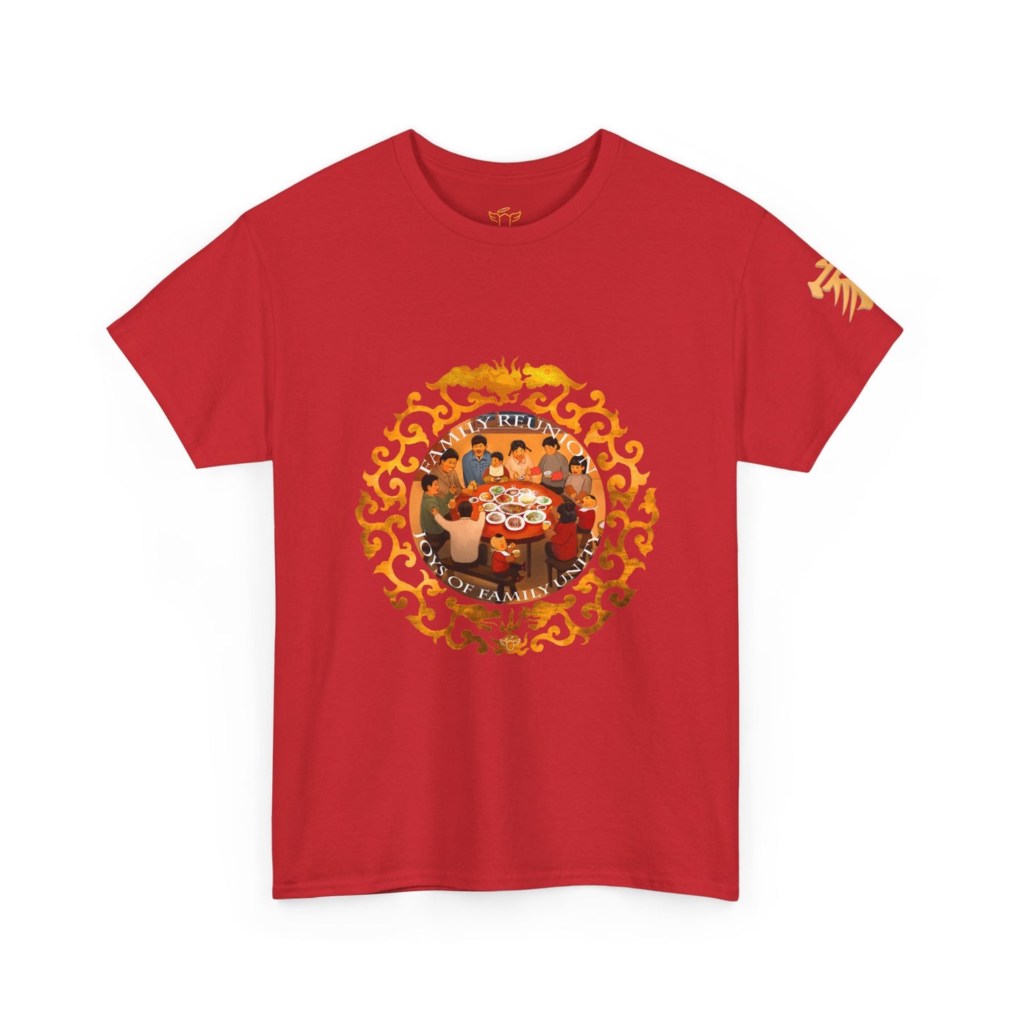 Novelty Tee — Chinese New Year Family Reunion Design