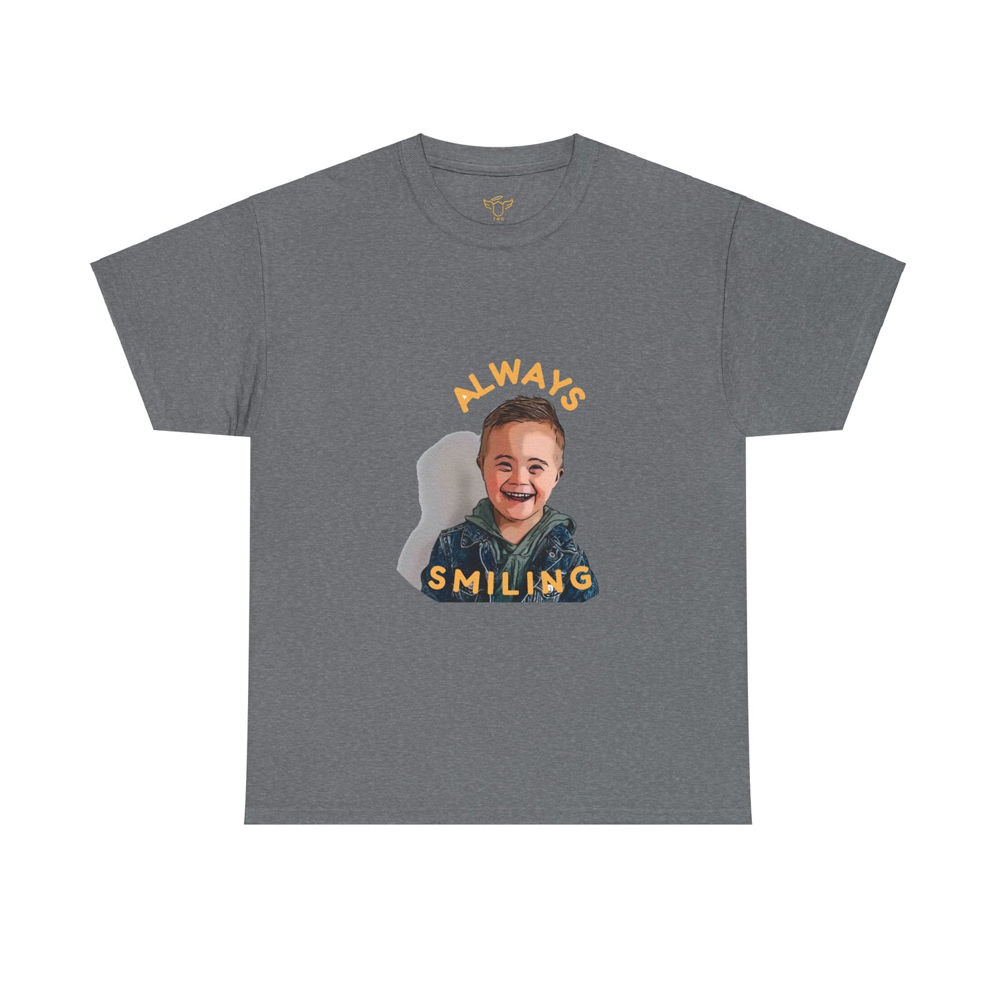 Novelty Tee for Fans of Instagram's OurHuddyBuddy Smiling Boy