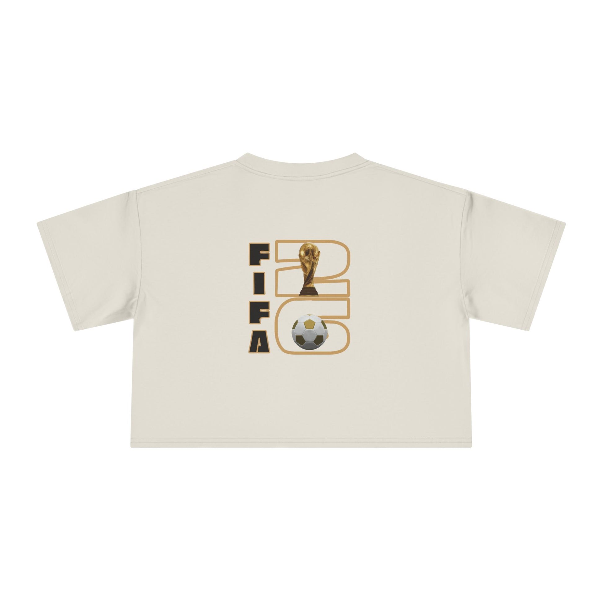 Women's Crop Tee — FIFA World Cup Soccer '26 Graphic - Trending Novelties & Gifts