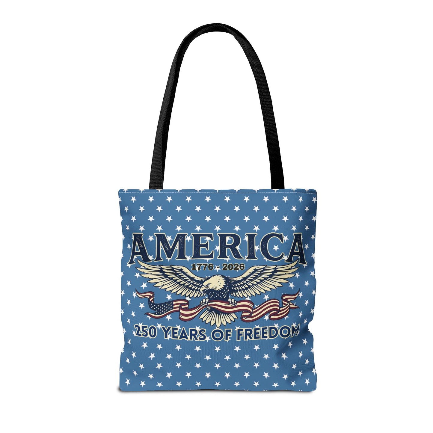 USA 250th ANNIVERSARY Patriotic Tote Bag  | America's 250 Years of Freedom" Eagle Design Tote - Trending Novelties & Gifts