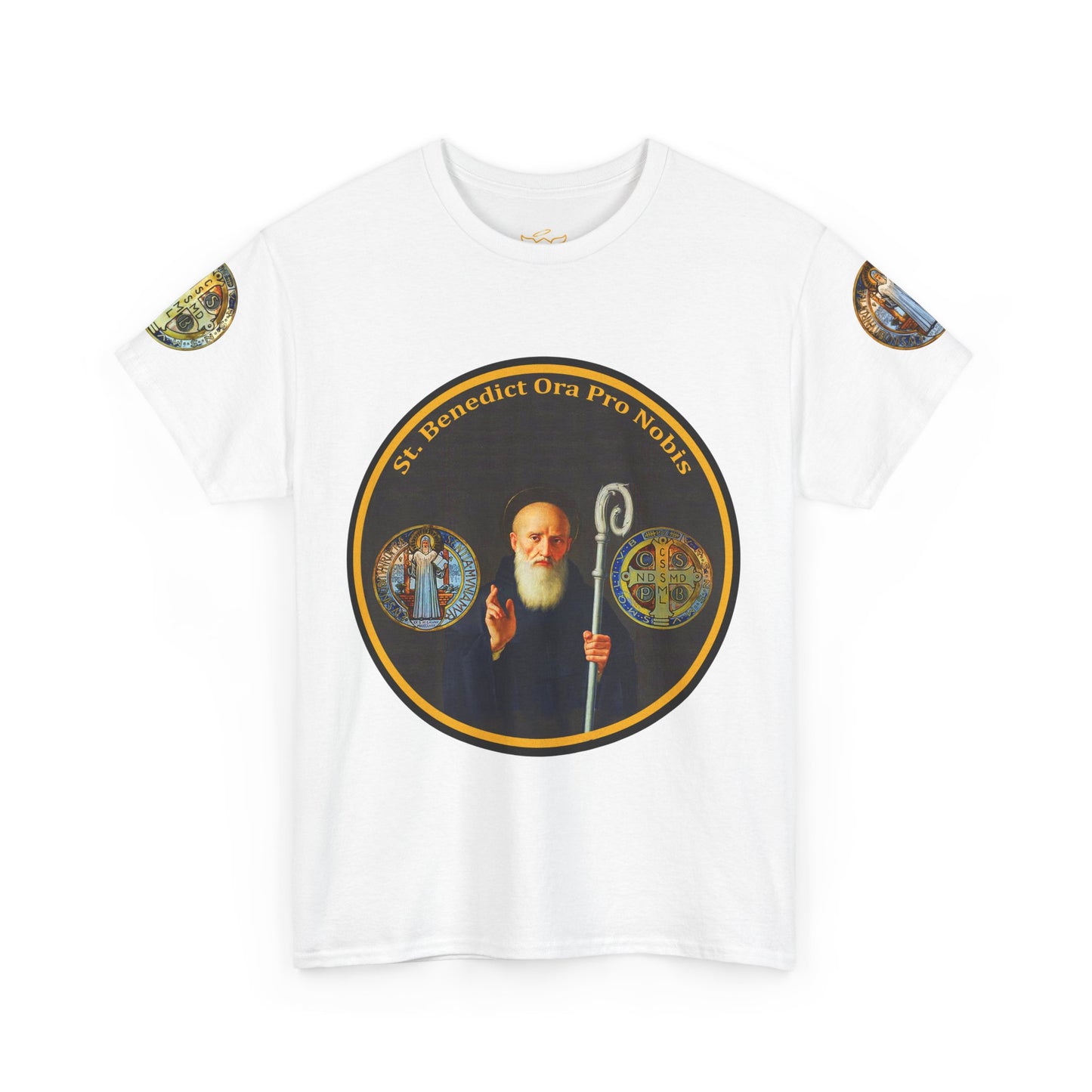 Saint Benedict Medal Unisex T-shirt  (CT)