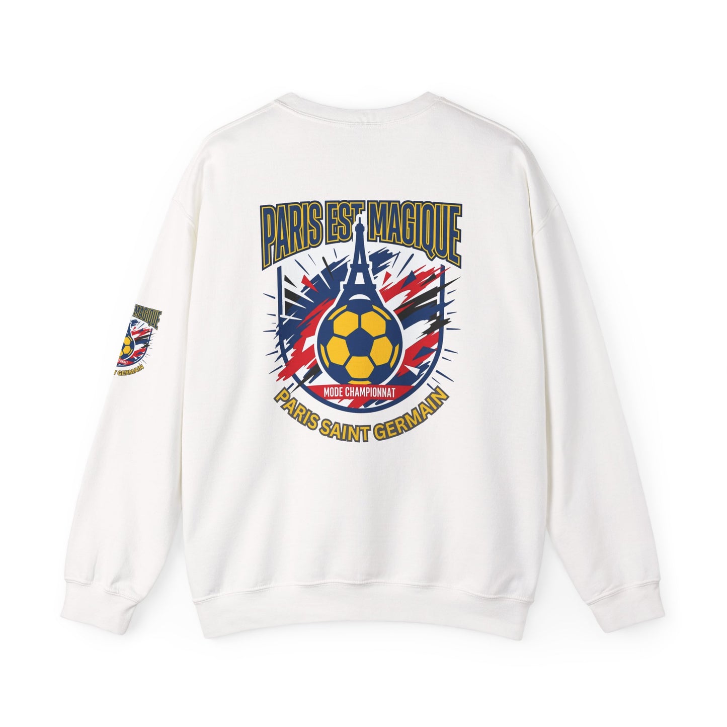 Paris Saint Germain Soccer Crest Sweatshirt | Paris Saint Germain soccer fans Sweatshirt - Trending Novelties & Gifts