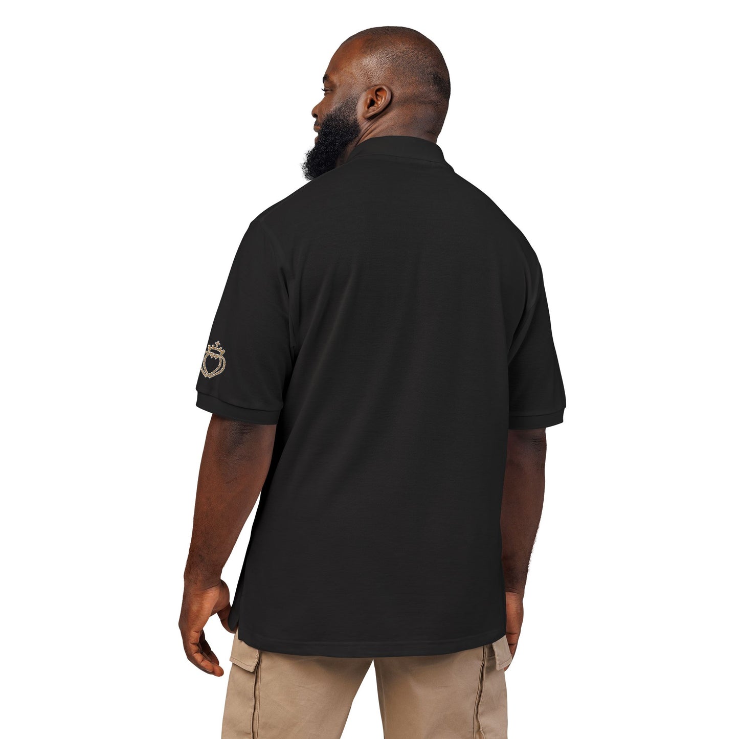 Catholic Tee - Traditional Catholic Men's Embroidered Insignia Polo Shirt (CT)