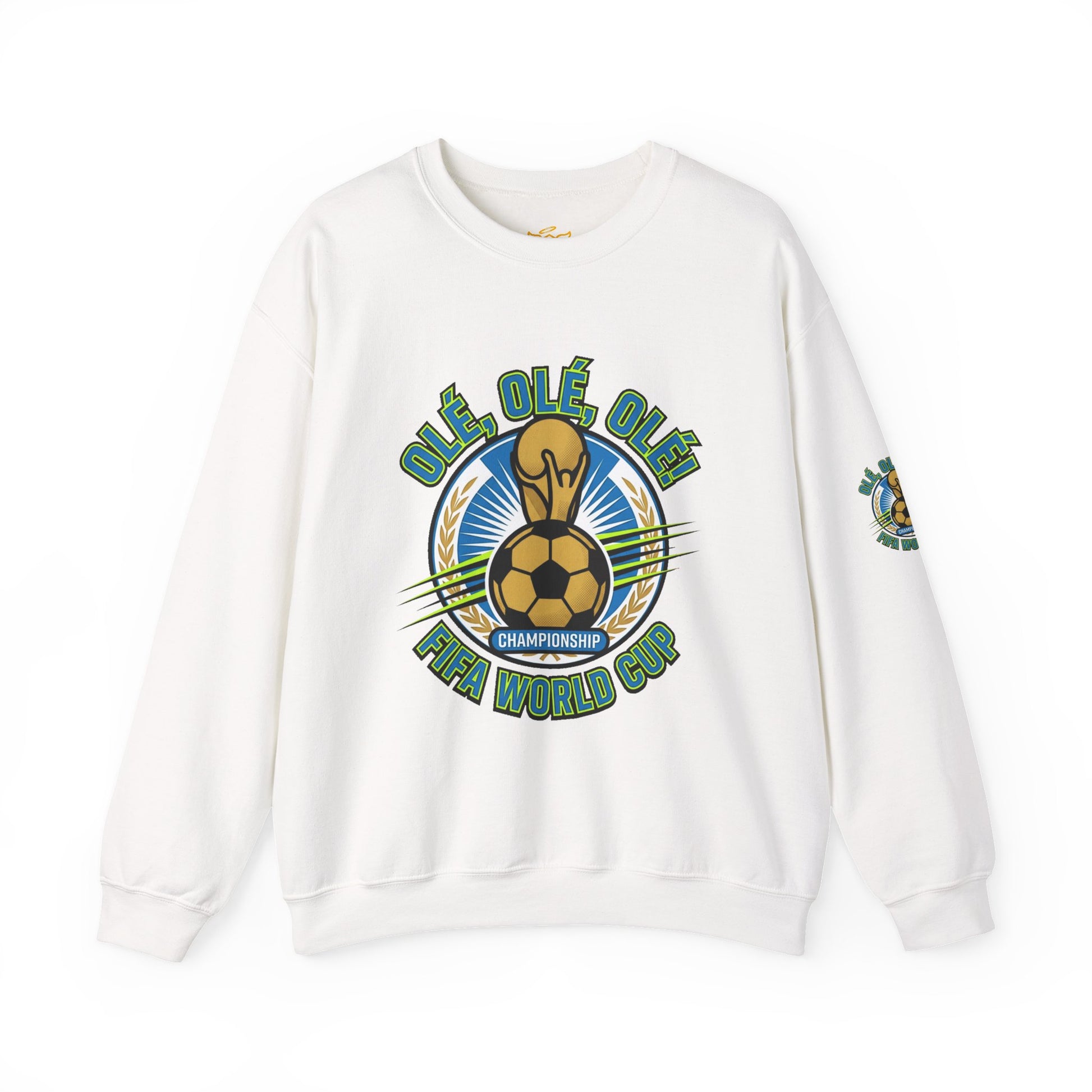 World Cup '26 Soccer Crewneck Sweatshirt — "Olé Olé Olé" Championship Design - Trending Novelties & Gifts
